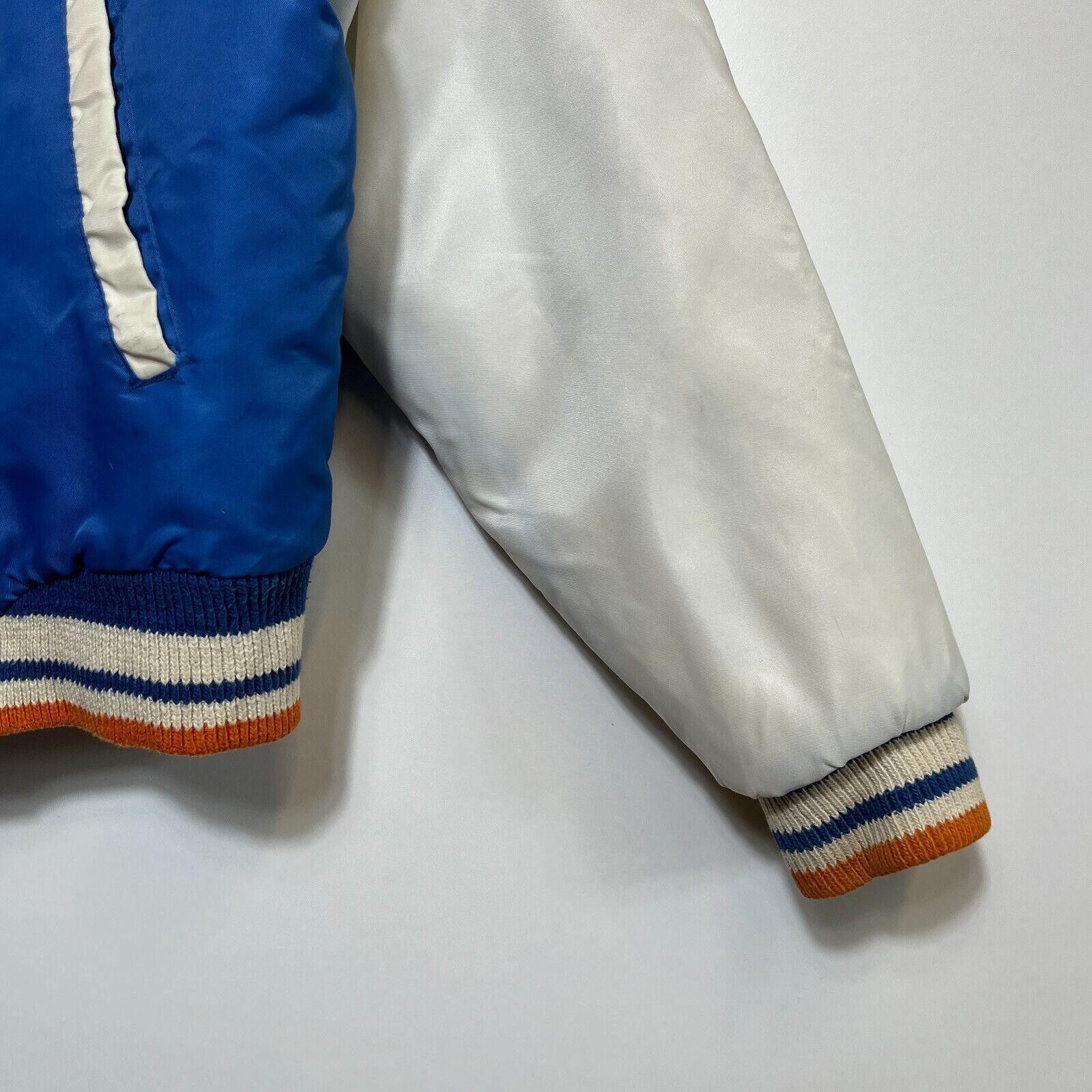 NBA × Vintage Vintage 70s NBA Buffalo Braves Blue Satin Jacket Kids Size Size US XXS / EU 40 - 8 Thumbnail