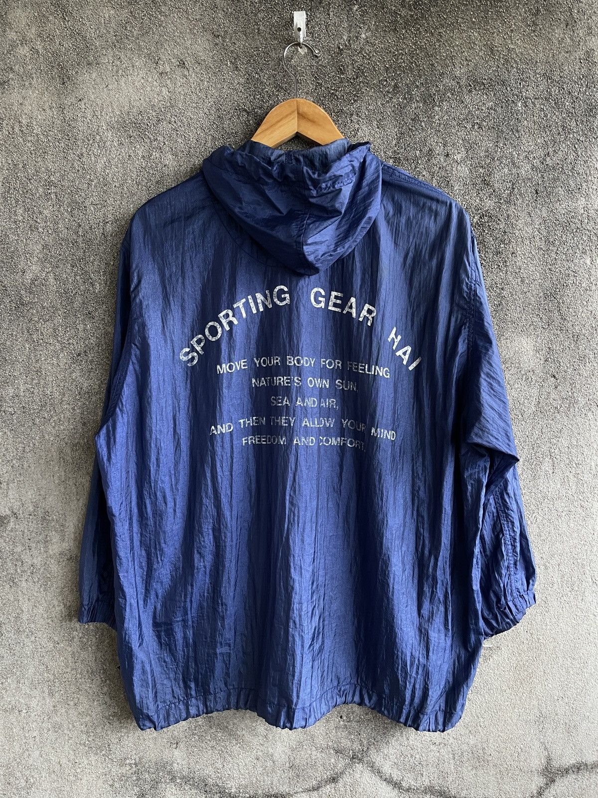 Hai Sporting Gear × Issey Miyake × Vintage Last Drop🔥Vtg Hai Sporting Gear Issey Miyake Light Jacket Size US L / EU 52-54 / 3 - 2 Thumbnail