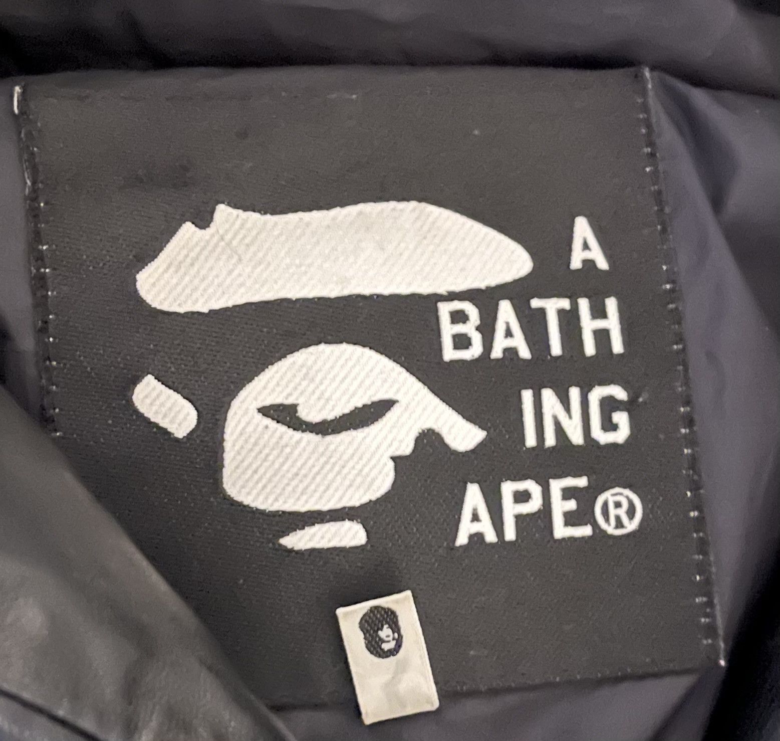 Bape A Bathing Ape BAPE Sheepskin Leather Puffer Jacket Hooded Size US M / EU 48-50 / 2 - 4 Thumbnail