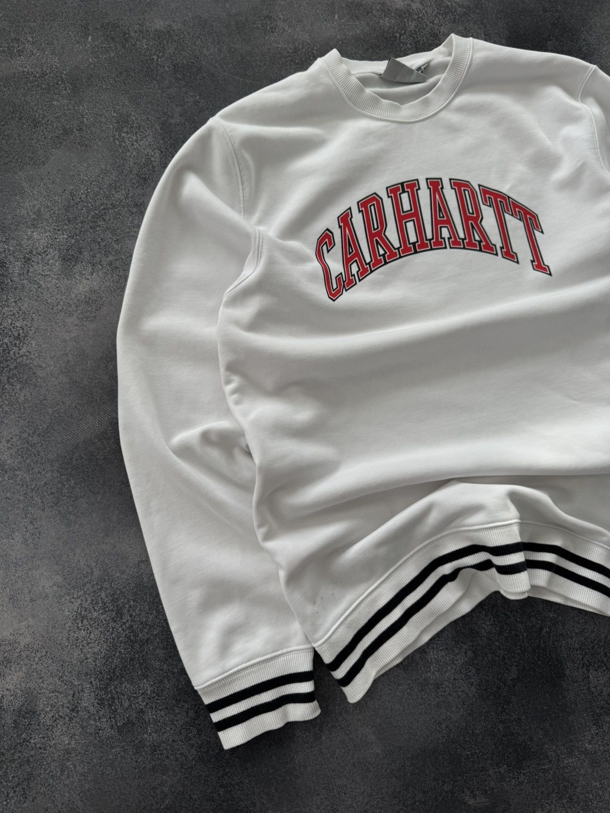Carhartt CARHARTT BOXY COLLEGE BIG LOGO Y2K VINTAGE SWEATSHIRT Size US M / EU 48-50 / 2 - 2 Thumbnail