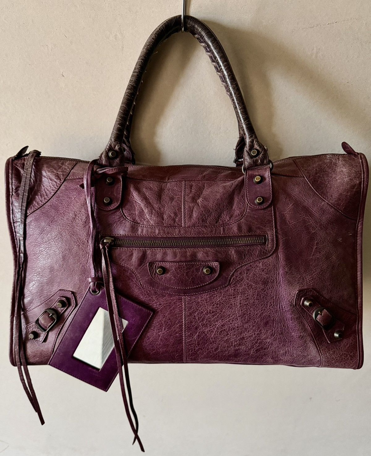 Balenciaga Balenciaga - 2000’s - Classic Le City - Lambskin Work Bag Size ONE SIZE - 2 Thumbnail