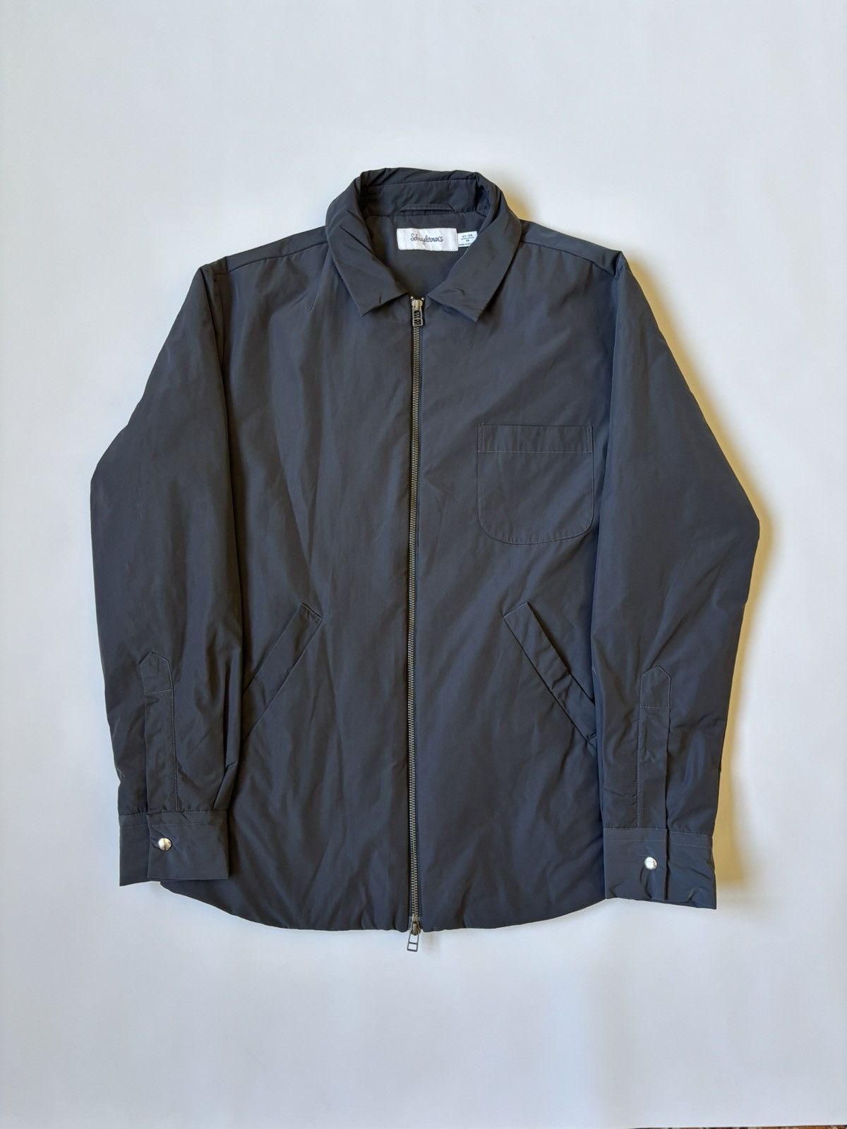 Japanese Brand × Schnaydermans Schnaydermans Nylon Gray Orange Jacket Size US S / EU 44-46 / 1 - 5 Thumbnail