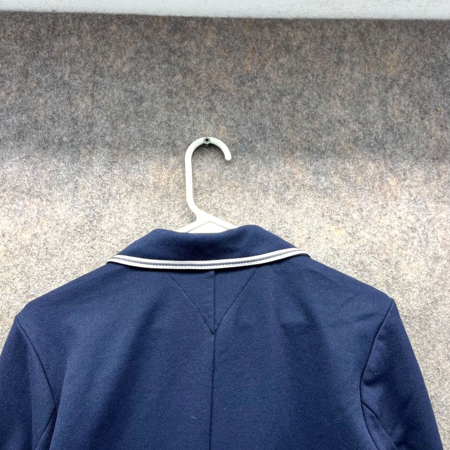 Tommy Hilfiger Tommy Hilfiger Blazer Women Large Sports Jacket Coat Blue Navy Polyester Casual Size L / US 10 / IT 46 - 3 Thumbnail