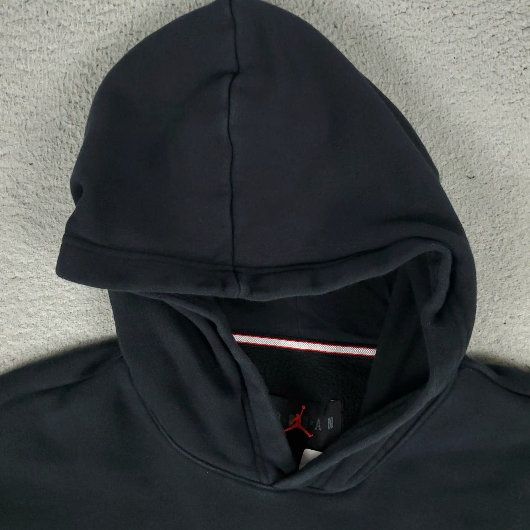 Jordan Brand Jordan Hoodie Mens Small Black Jumpman Pullover Sweatshirt Shirt Size US S / EU 44-46 / 1 - 2 Thumbnail
