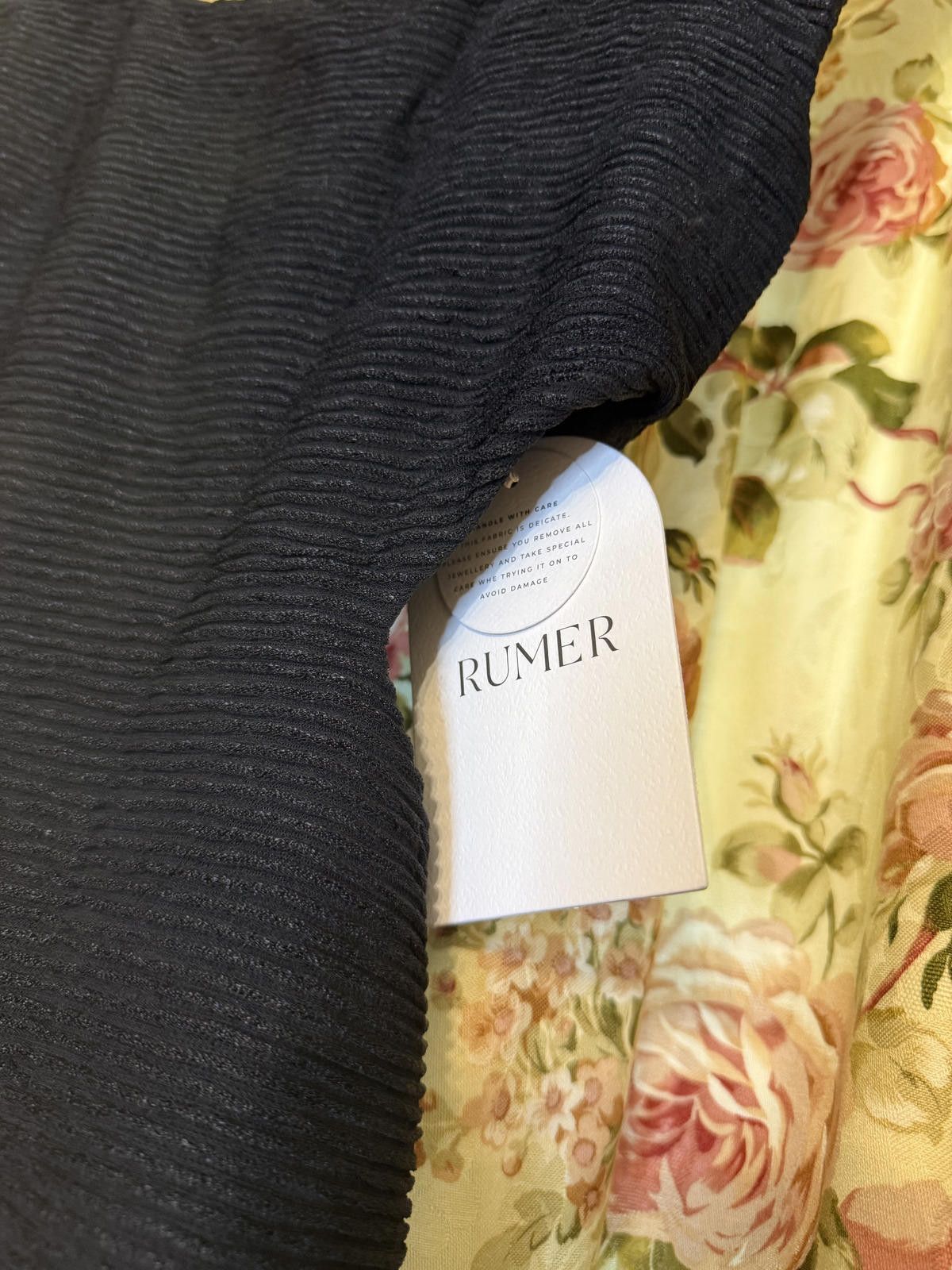 Other Rumer Rosa Square Neck Mini Dress - Black XS Size XS / US 0-2 / IT 36-38 - 2 Thumbnail