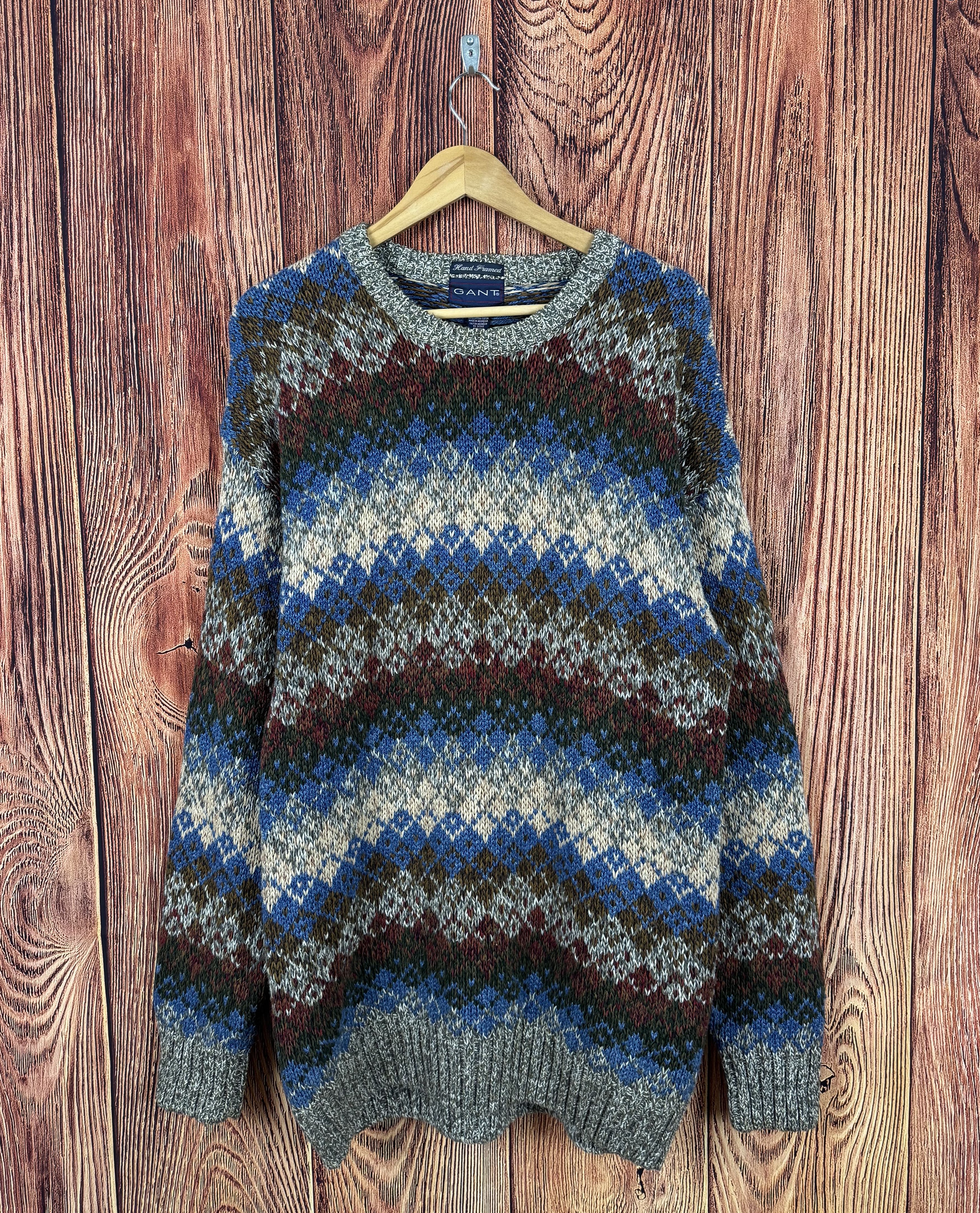 Gant GANT Hand Framed Sweater Size US XL / EU 56 / 4 - 1 Thumbnail