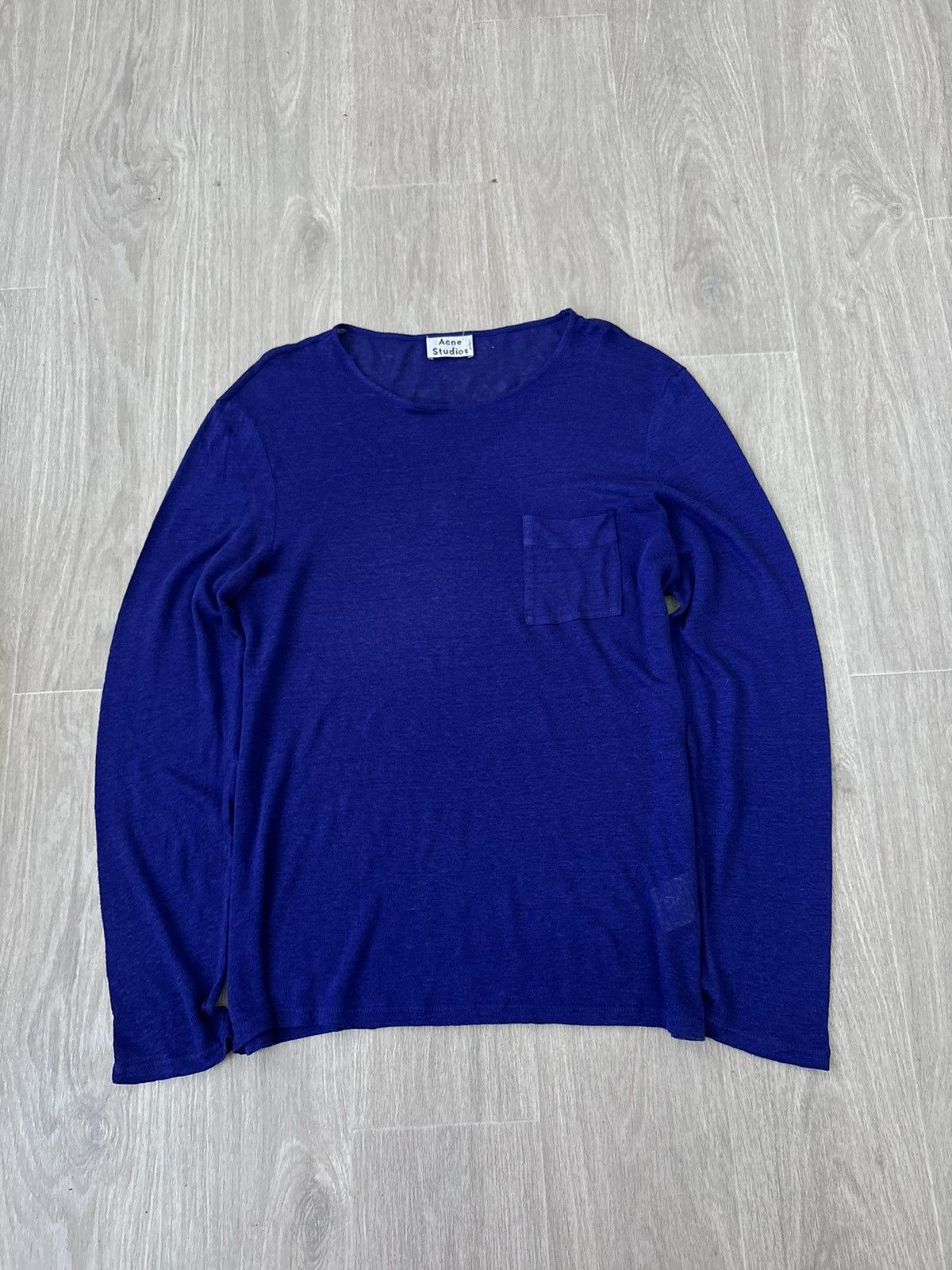 Pre-owned Acne Studios Vintage  Sweatshirt 90's In Blue