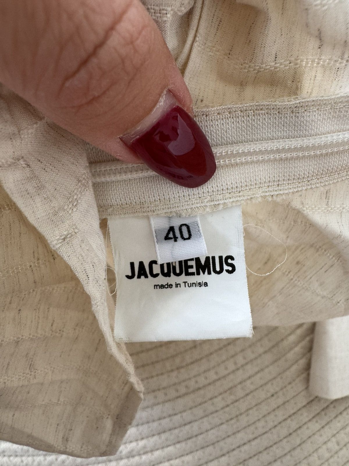 Jacquemus Jacquemus La Bomba Blouse Top Size FR40/ US8 Size M / US 6-8 / IT 42-44 - 8 Thumbnail