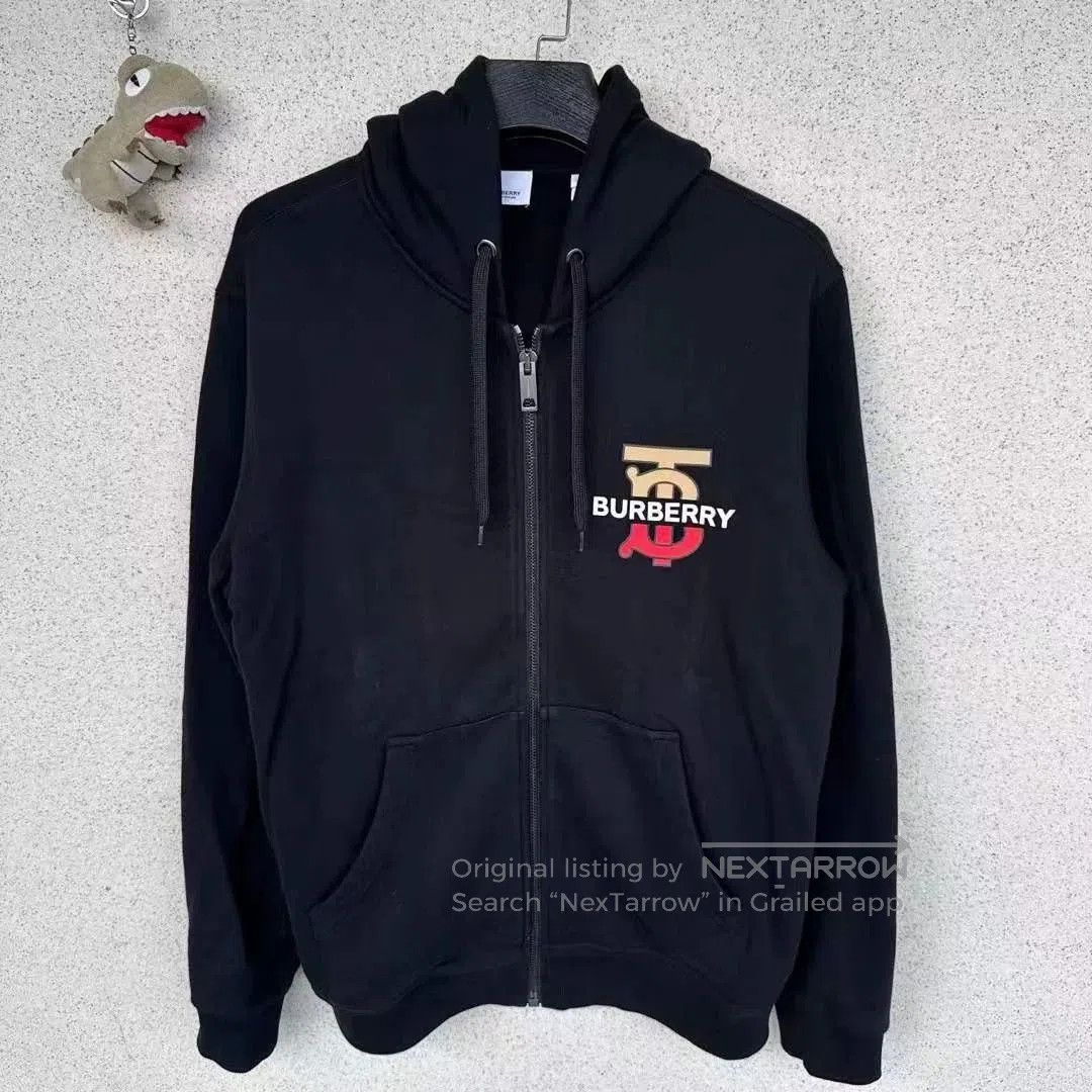 Burberry Gradient TB Zip Hoodie.