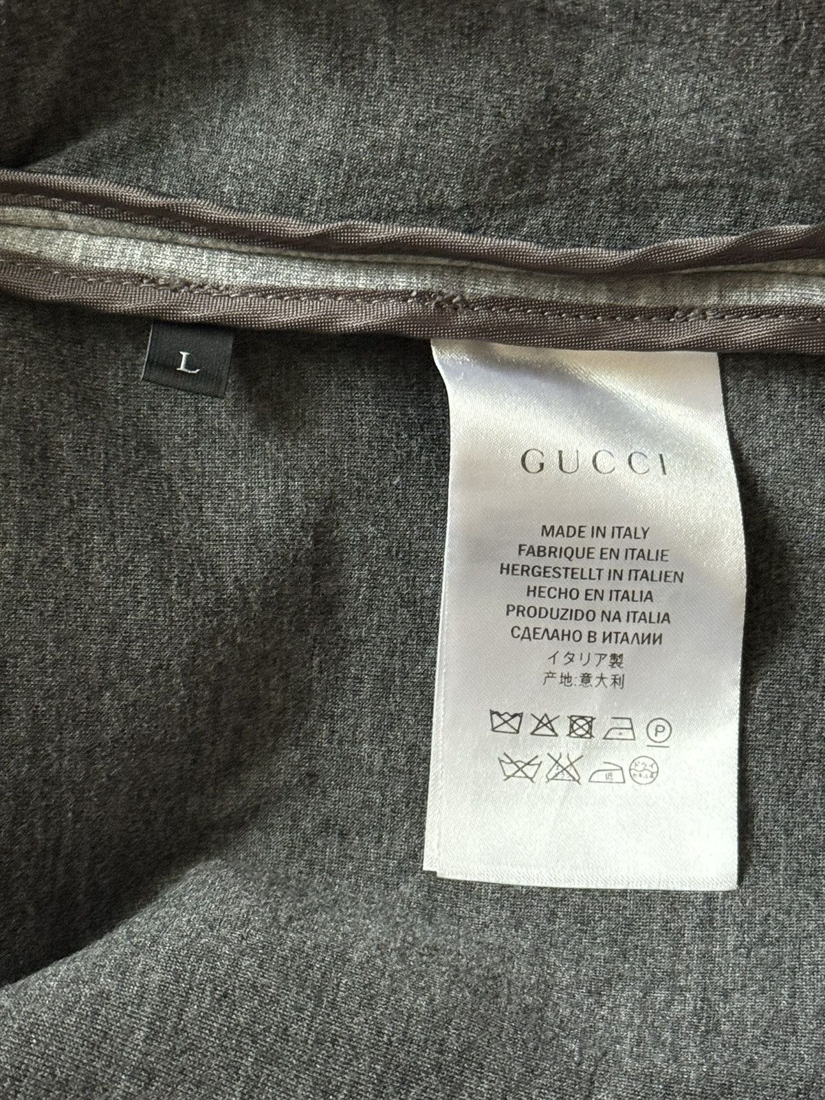 Designer × Gucci Gucci L 408241 - X6459 sweatshirt sweater long sleeve 00s Size US L / EU 52-54 / 3 - 13 Thumbnail