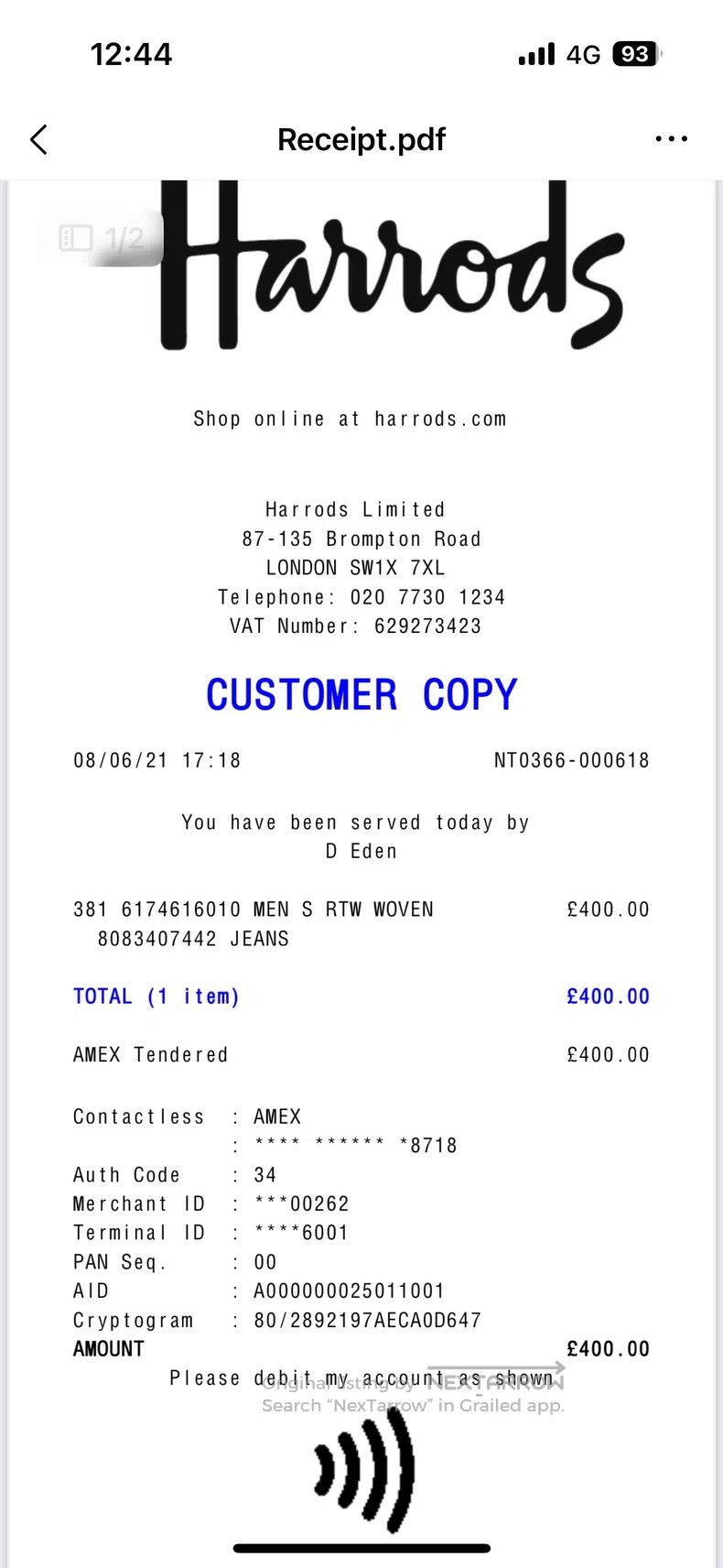 Saint Laurent Paris Saint Laurent Paris Waxed Denim Jeans Size US 30 / EU 46 - 9 Thumbnail