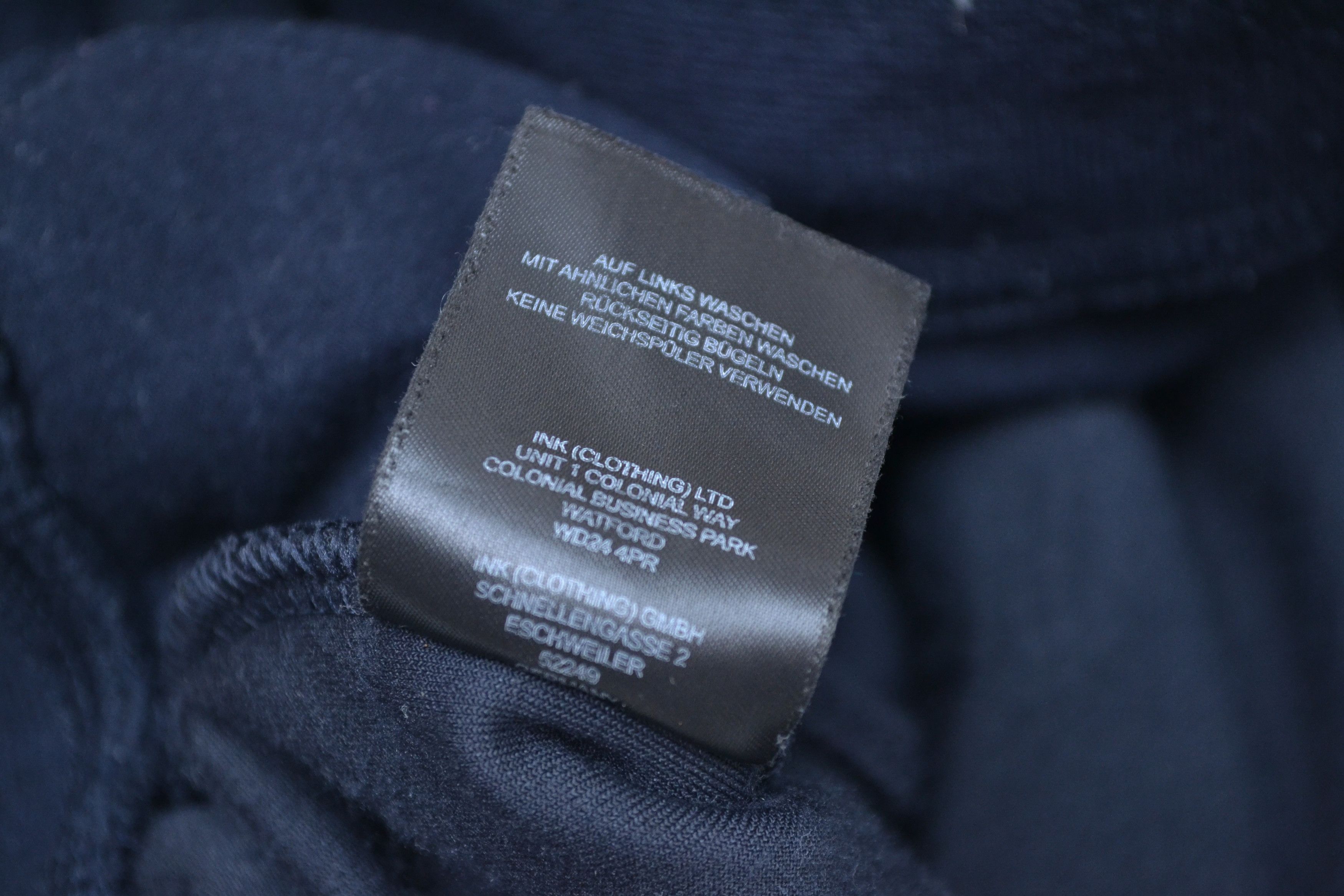 Juicy Couture Juicy Couture Velour Blue Navy Rhinestones Track Pants Size 26" / US 2 / IT 38 - 7 Thumbnail