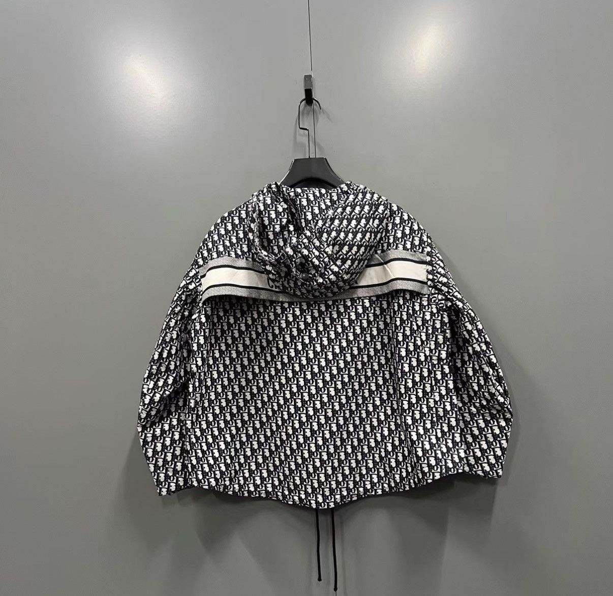 Dior Dior All-over Monogram Zip-up Hooded Jacket J41 Size XS / US 0-2 / IT 36-38 - 2 Thumbnail