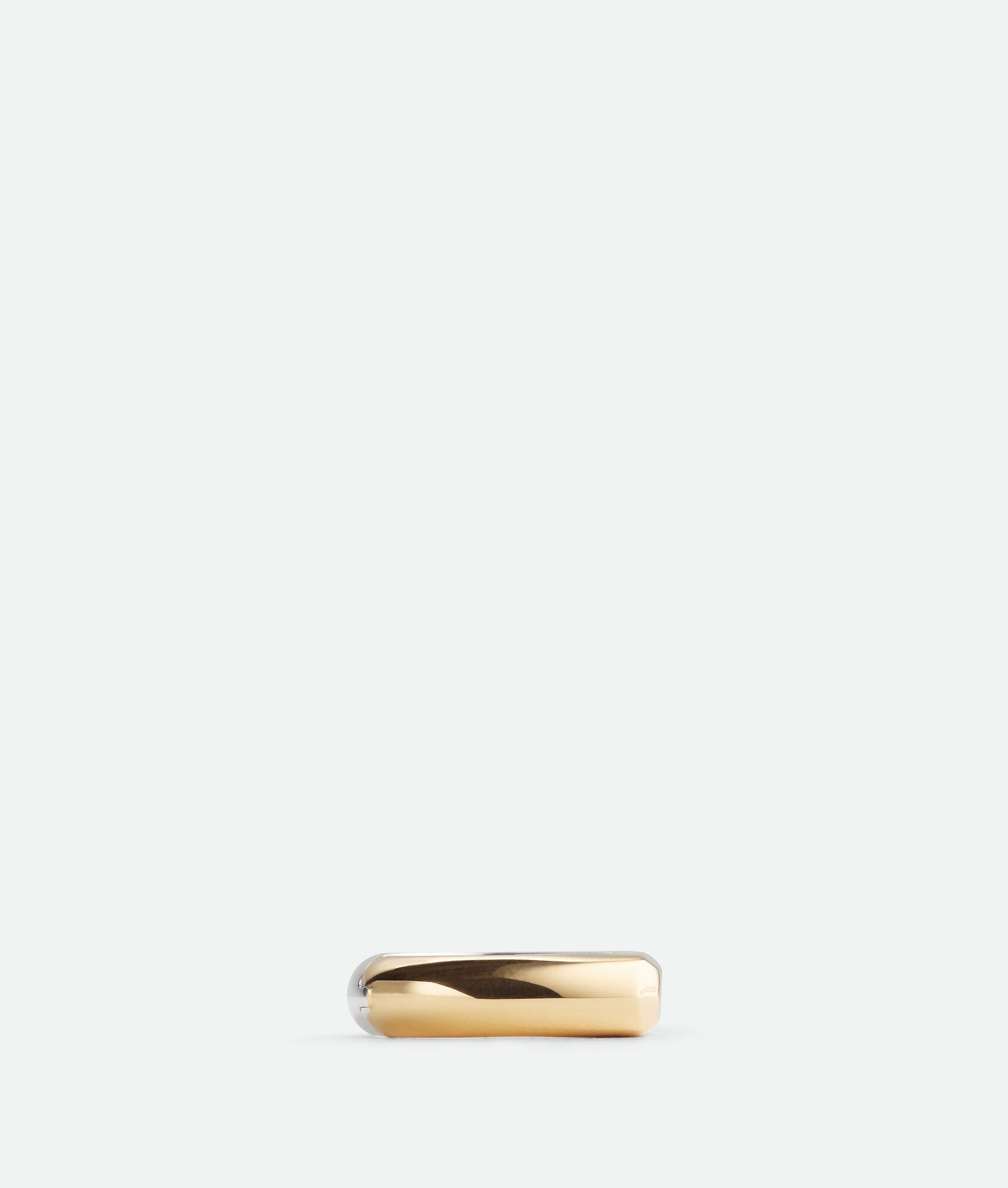 Bottega Veneta o1bcso1str0925 Size: 17 / Hinge Ring in Silver/Gold Size ONE SIZE - 5 Thumbnail