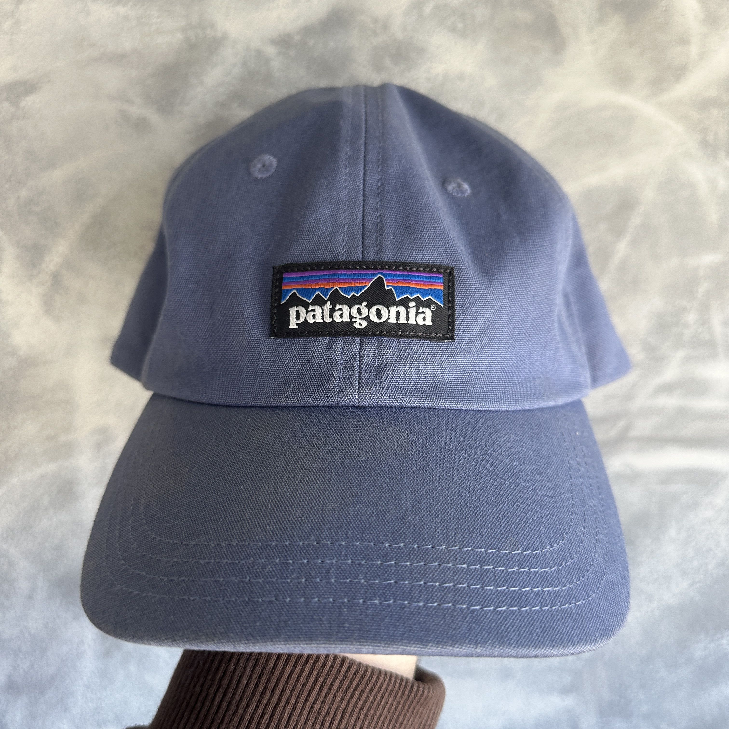 Patagonia Patagonia Hat Cap Strap Back Blue P-6 Label Logo Trad Size ONE SIZE - 1 Thumbnail
