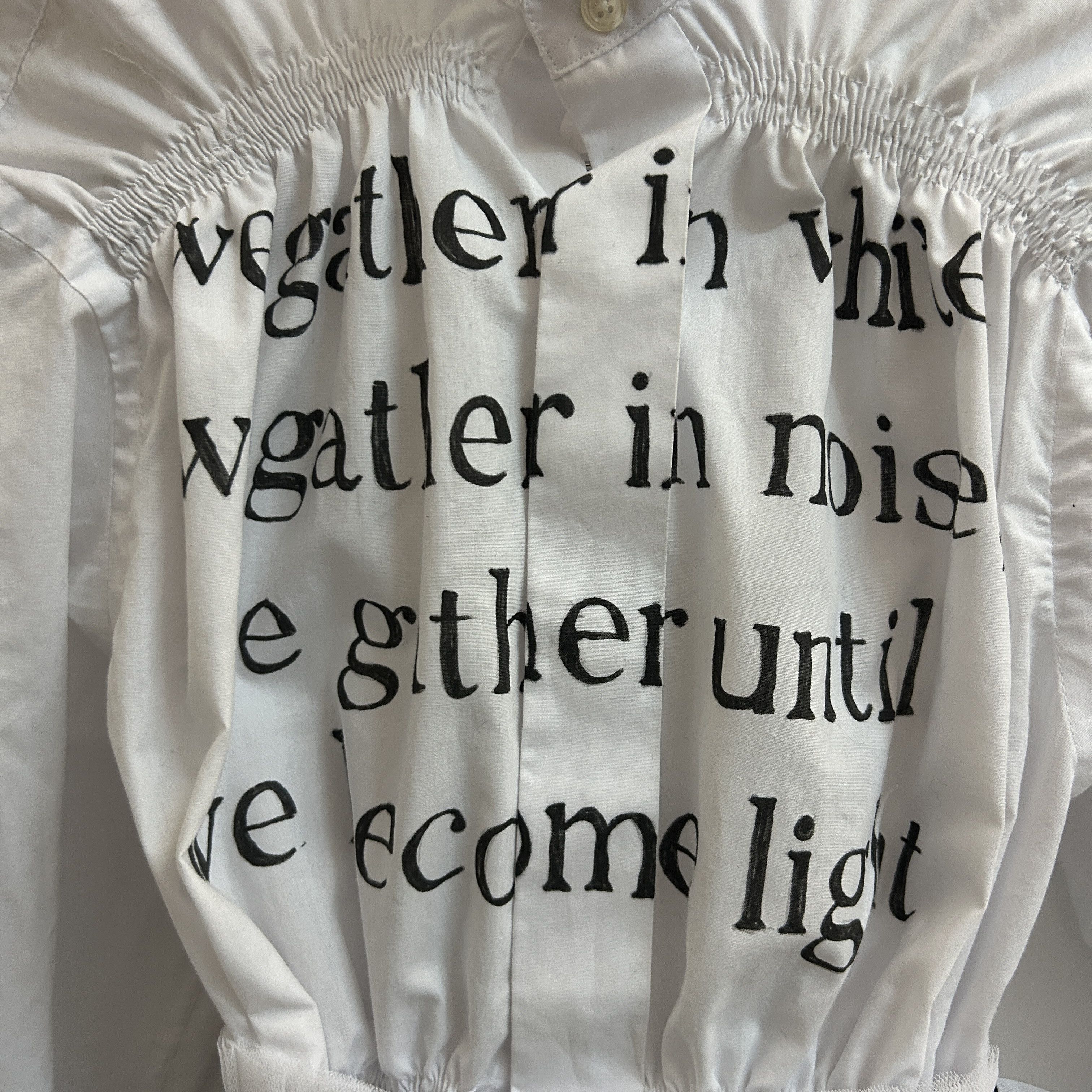 Custommade Reworked Poetry Shirt Size S / US 4 / IT 40 - 17 Thumbnail