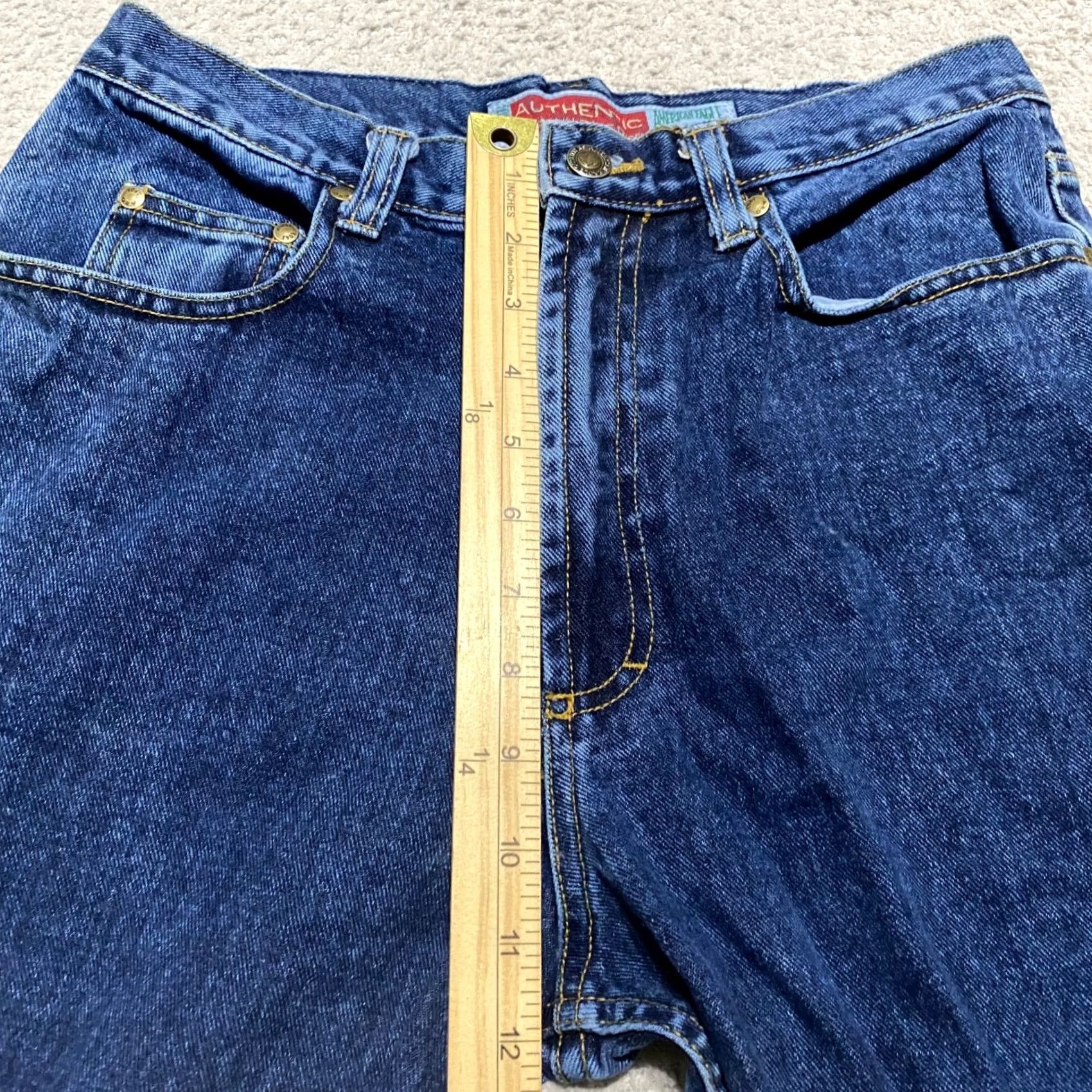 American Eagle Outfitters VINTAGE American Eagle Jeans Mens 30x32 Blue Denim Medium Wash Straight Mid Rise Jeans Size US 30 / EU 46 - 7 Thumbnail