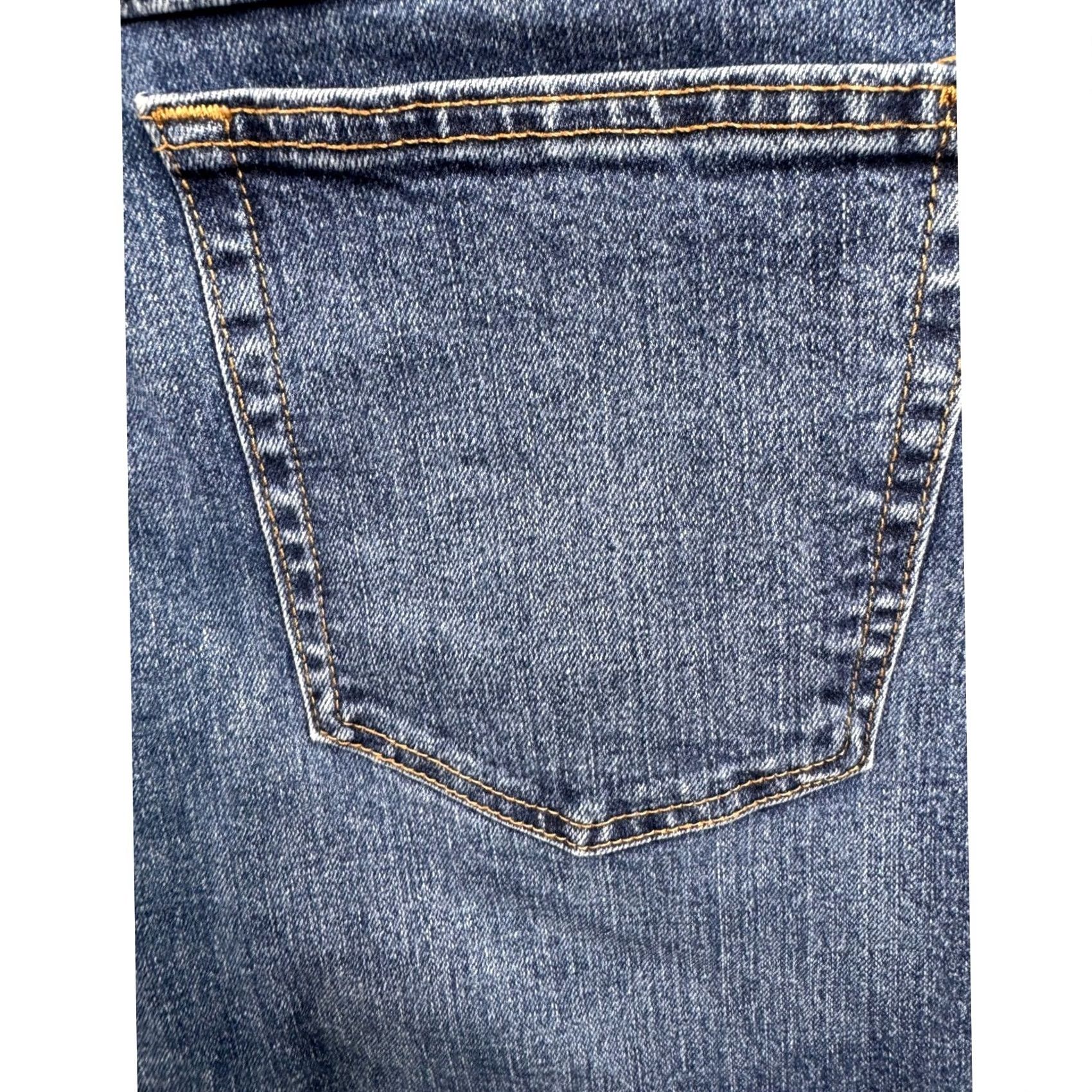 Wrangler Wrangler Jeans Straight Blue 42x30 Big & Tall Mens Stretch Denim 5-Pocket Regular Comfort Modern Classic Size US 42 / EU 58 - 3 Thumbnail