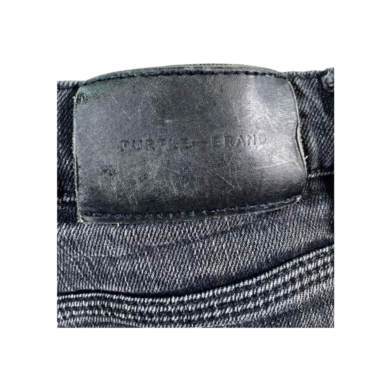 Purple Brand Purple Brand Black Wash Jeans Size US 32 / EU 48 - 4 Thumbnail