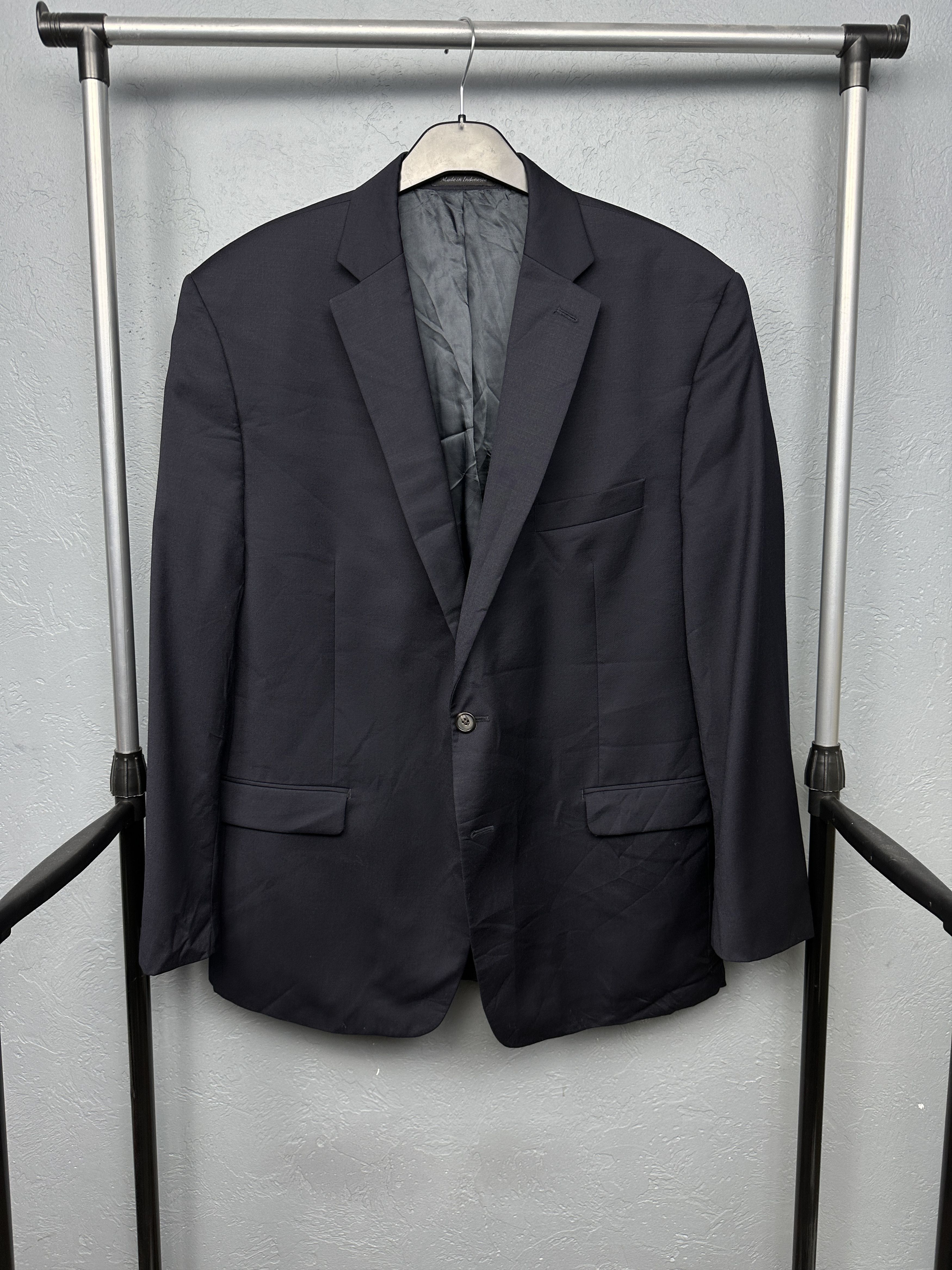Polo Ralph Lauren Polo Ralph Lauren Vintage Mens Wool Blazer Jacket Size 46R - 1 Thumbnail