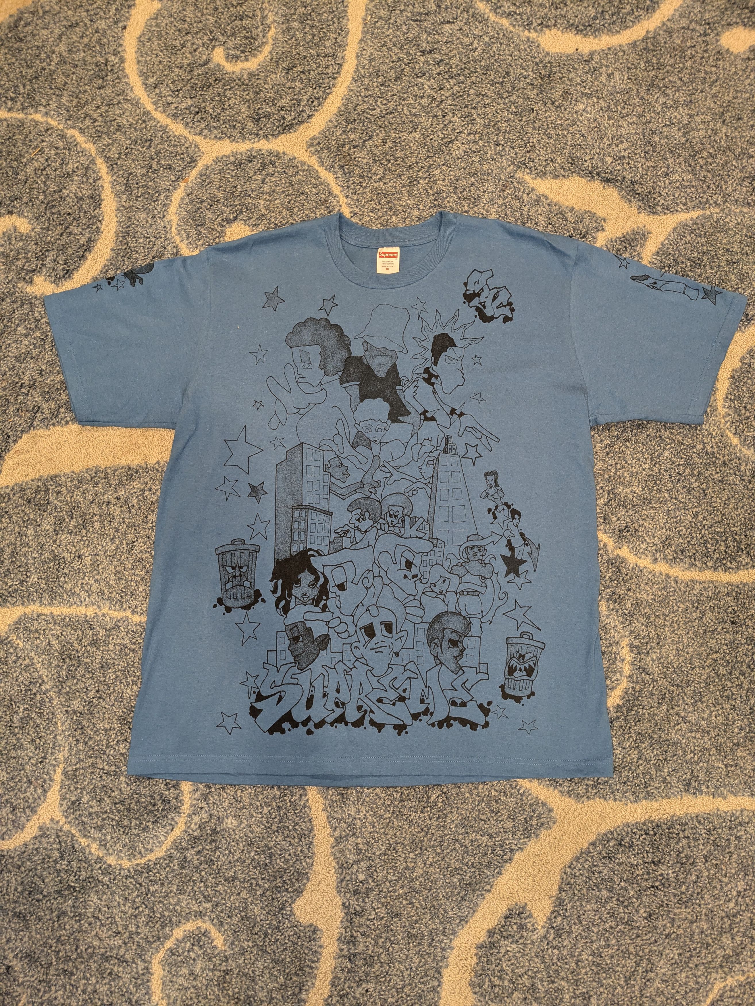 Supreme Supreme Downtown Tee Size US XL / EU 56 / 4 - 1 Thumbnail