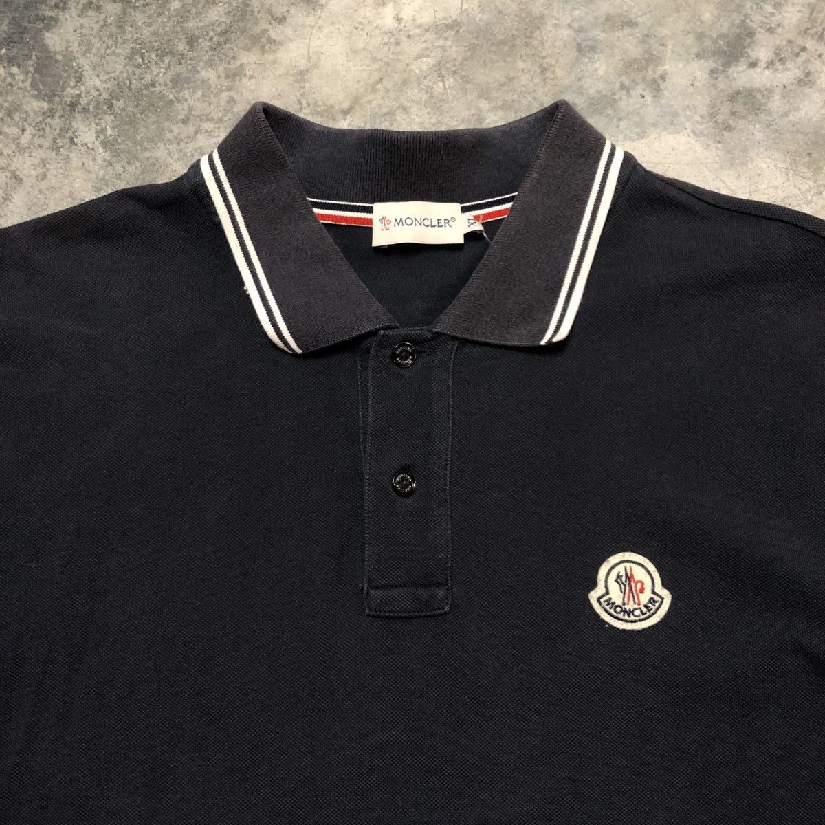 Moncler Moncler Polo Tee Size XL / US 12-14 / IT 48-50 - 2 Thumbnail