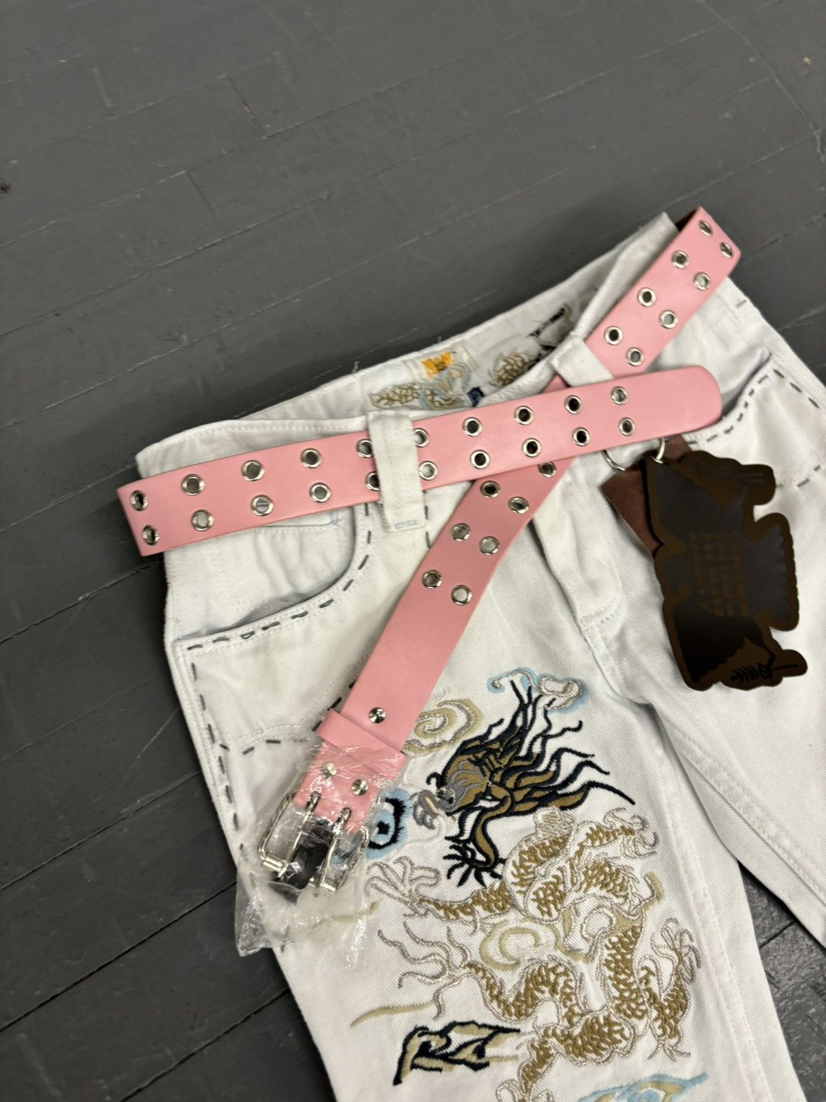 Vintage Y2K style belt Size ONE SIZE - 1 Thumbnail