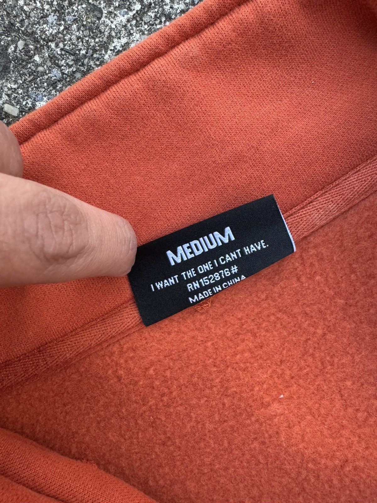 Pleasures Pleasures Harmony Quarter Zip Fleece Orange Size US M / EU 48-50 / 2 - 5 Thumbnail