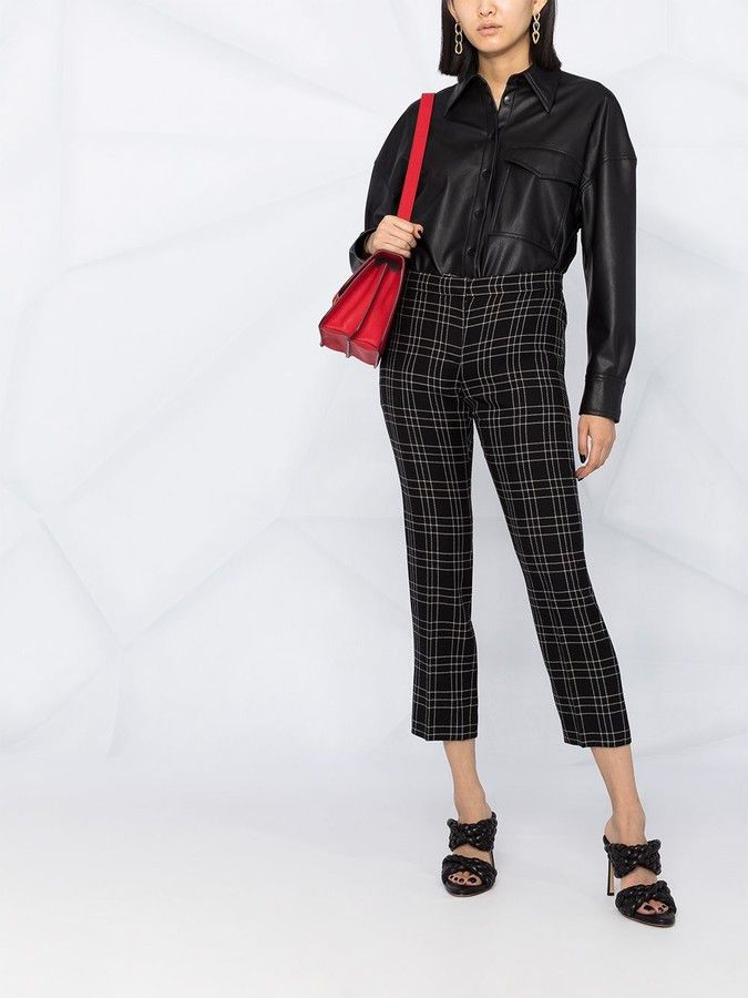 Alexander McQueen o1y0325 Pant in Black Size 26" / US 2 / IT 38 - 2 Thumbnail