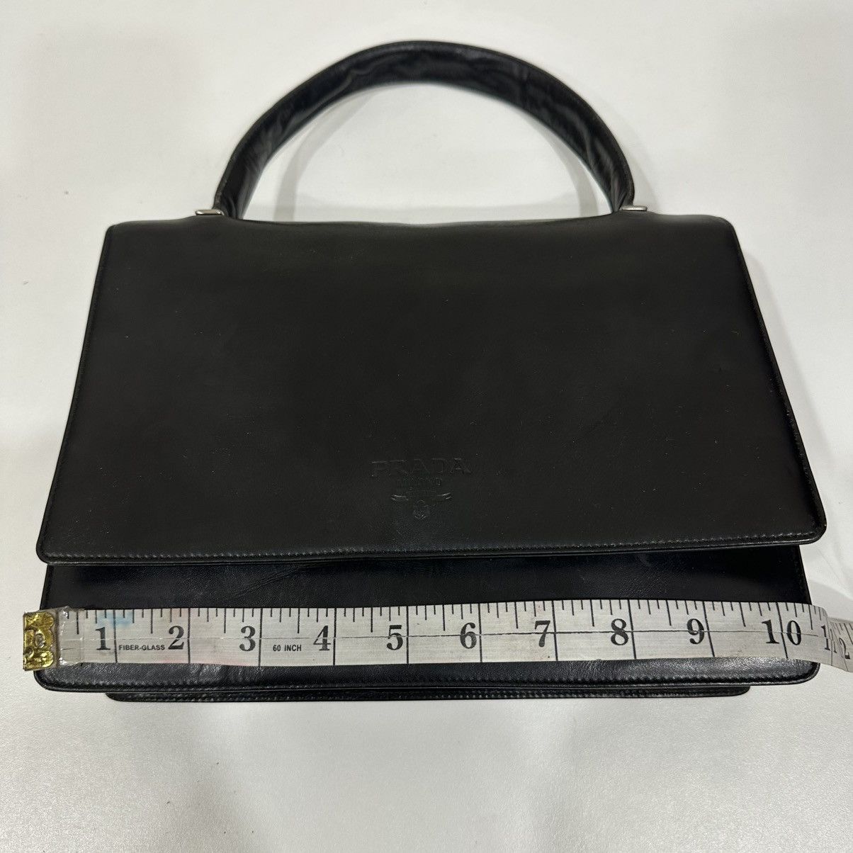 Prada PRADA VITELLO RE-EDITION 1995 TOP HANDLE BAG Size ONE SIZE - 11 Thumbnail