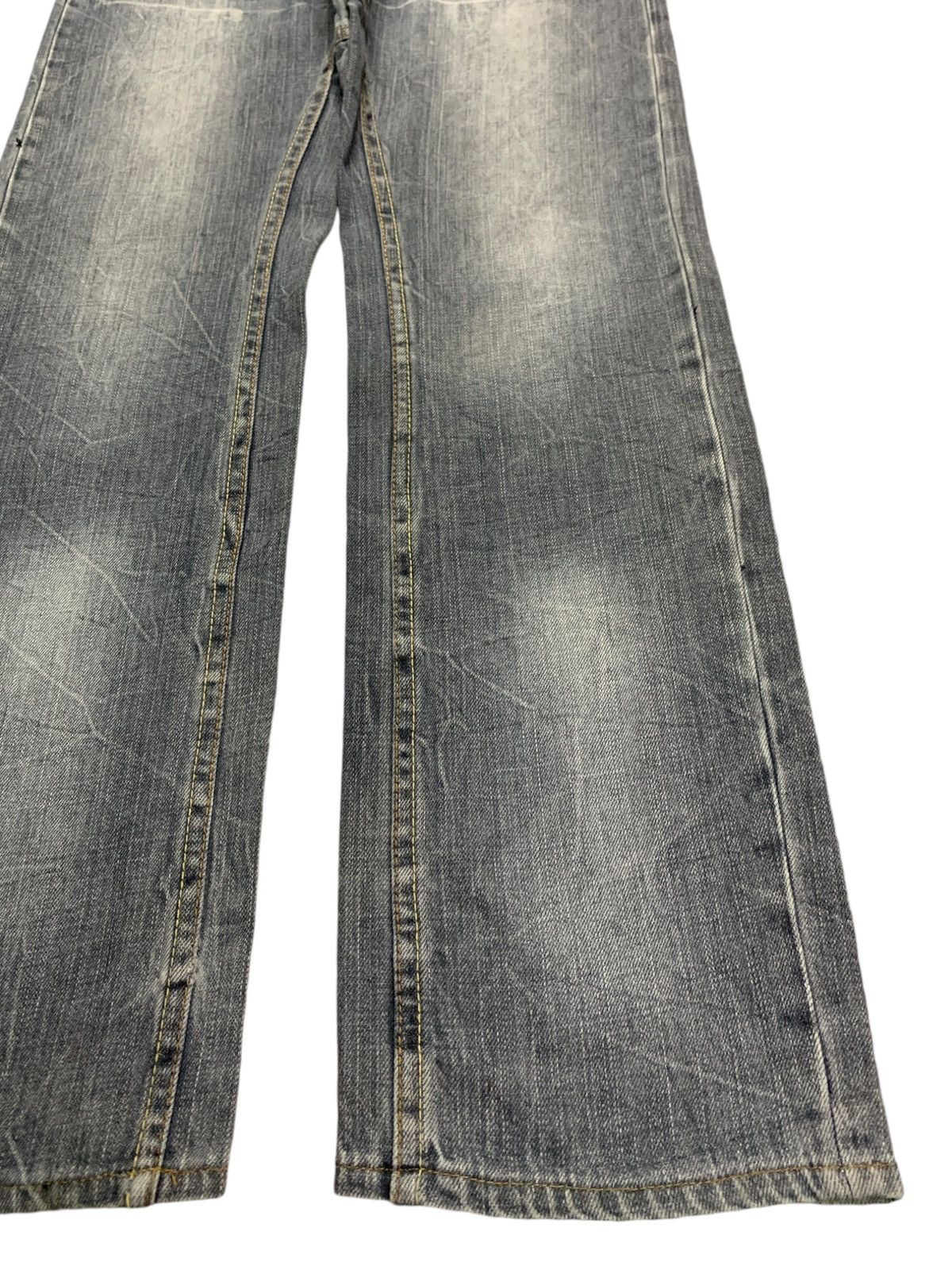 Japanese Brand Vintage Japanese Brand Faded Wash Handcrafted Style Jeans Size US 30 / EU 46 - 7 Thumbnail