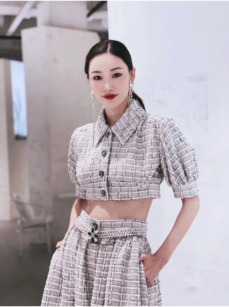 Chanel Chanel 22C vacation series plaid short jacket Size XXS / US 00 / IT 34 - 8 Thumbnail