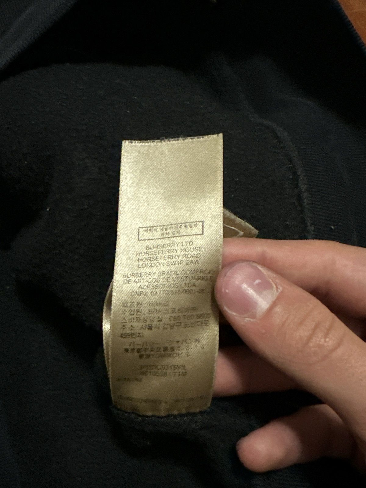 Burberry Burberry felpa con zip Size US S / EU 44-46 / 1 - 9 Thumbnail