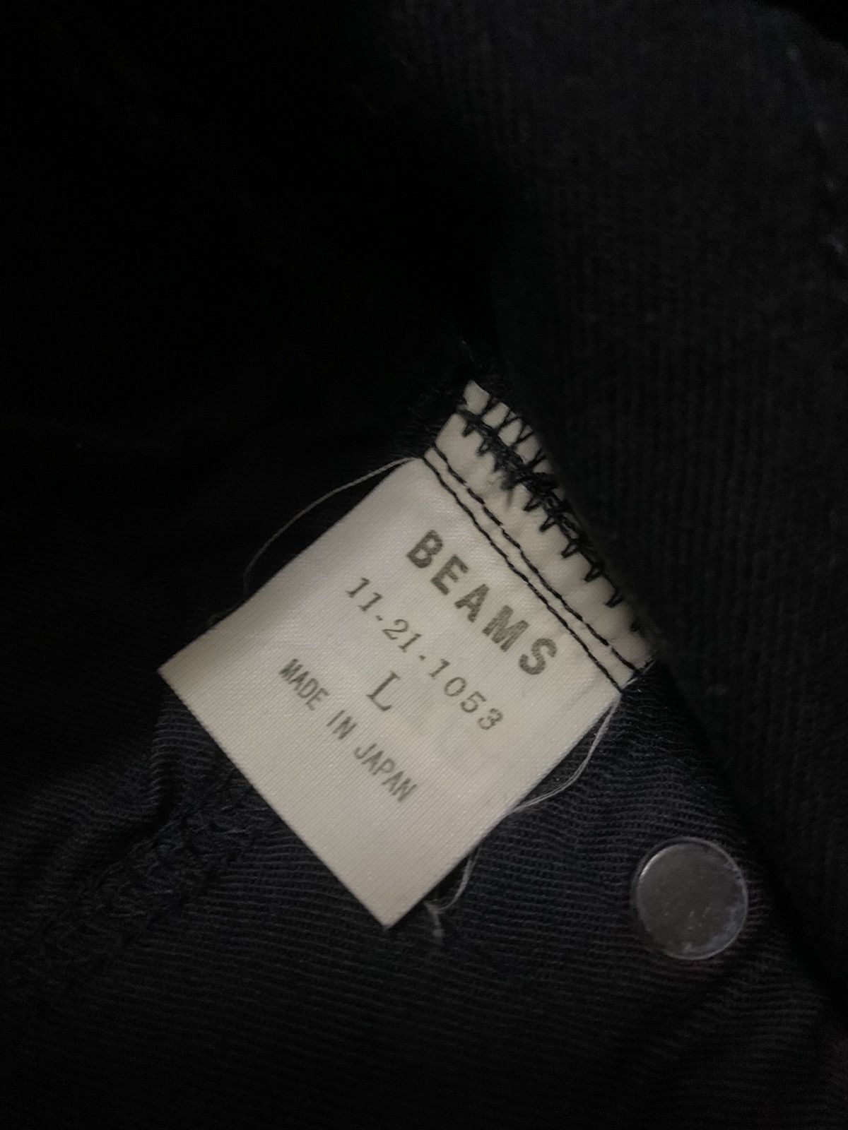 Beams Plus Vintage Beams Super Black Slim Pant Size US 33 - 7 Thumbnail