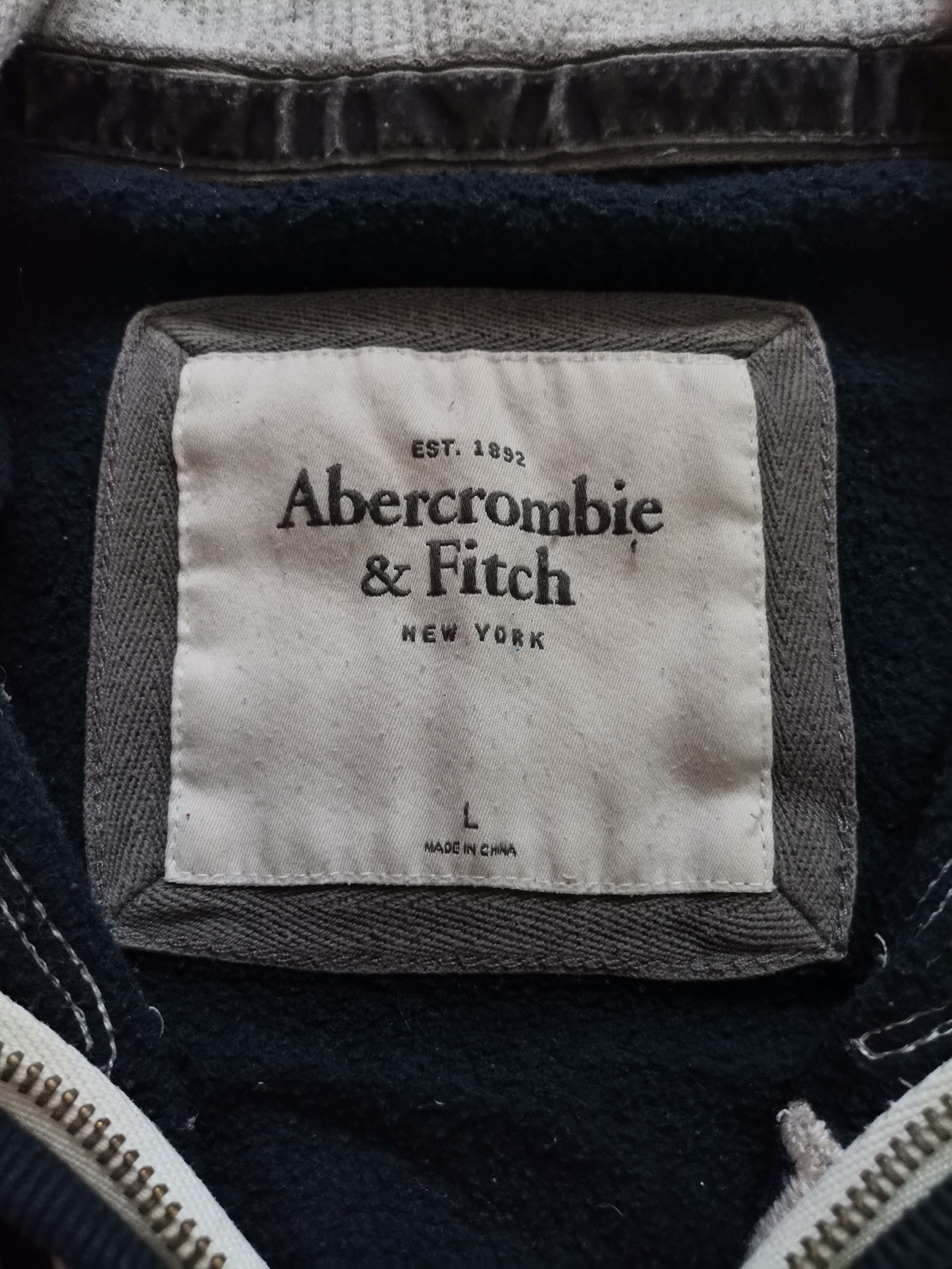 Abercrombie & Fitch Abercrombie & Fitch Women's Zip Up Hoodie Size L / US 10 / IT 46 - 3 Thumbnail