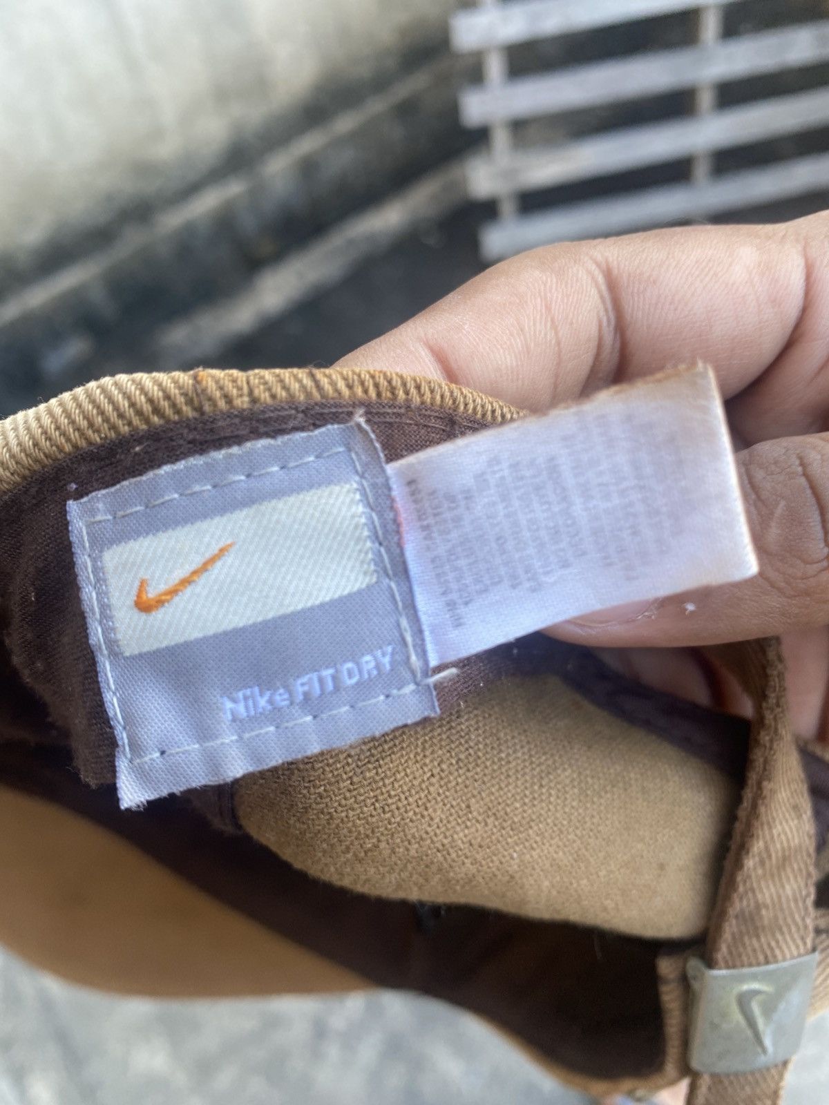 Nike 🔥 Rare Design 🔥 Vintage Distressed Y2K Nike Hat Size ONE SIZE - 8 Thumbnail