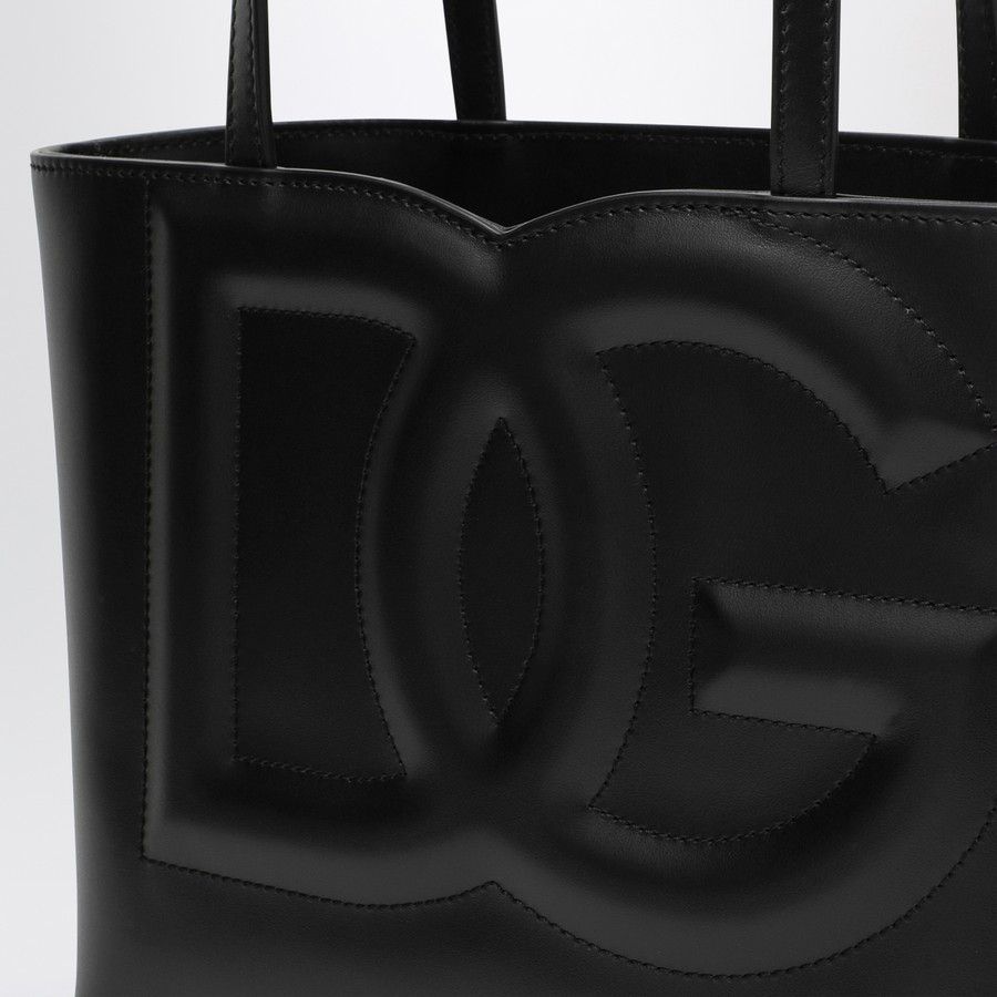 Dolce & Gabbana o1d2blof0824 Size : OS / Logo Leather Small Tote Bag Size ONE SIZE - 5 Thumbnail