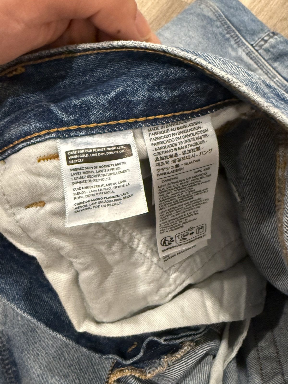 Levi's LEVI WORKWEAR JEANS Size US 30 / EU 46 - 7 Thumbnail