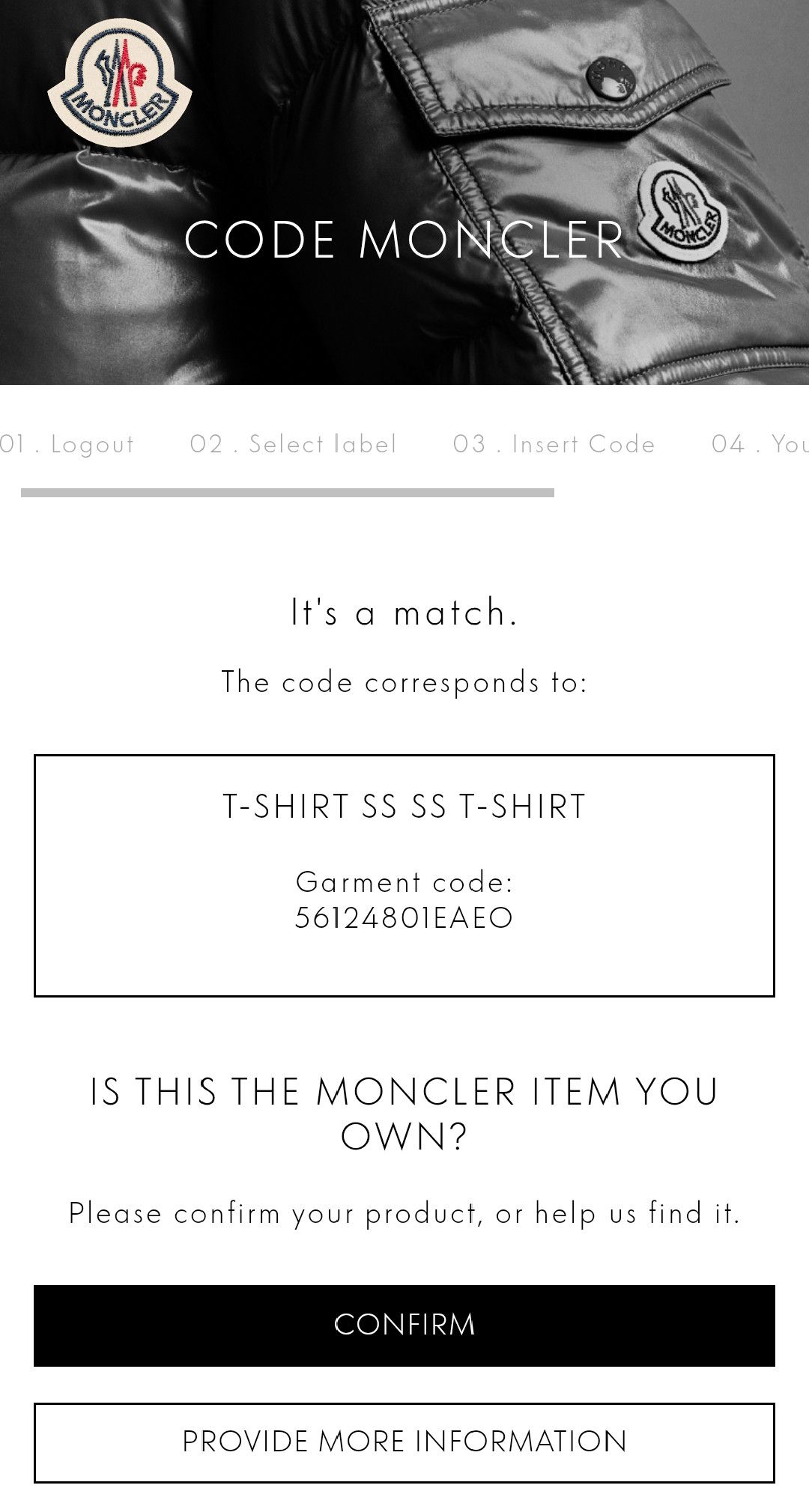 Moncler Moncler 2 Genius and wander 1952 tee Size US M / EU 48-50 / 2 - 9 Thumbnail