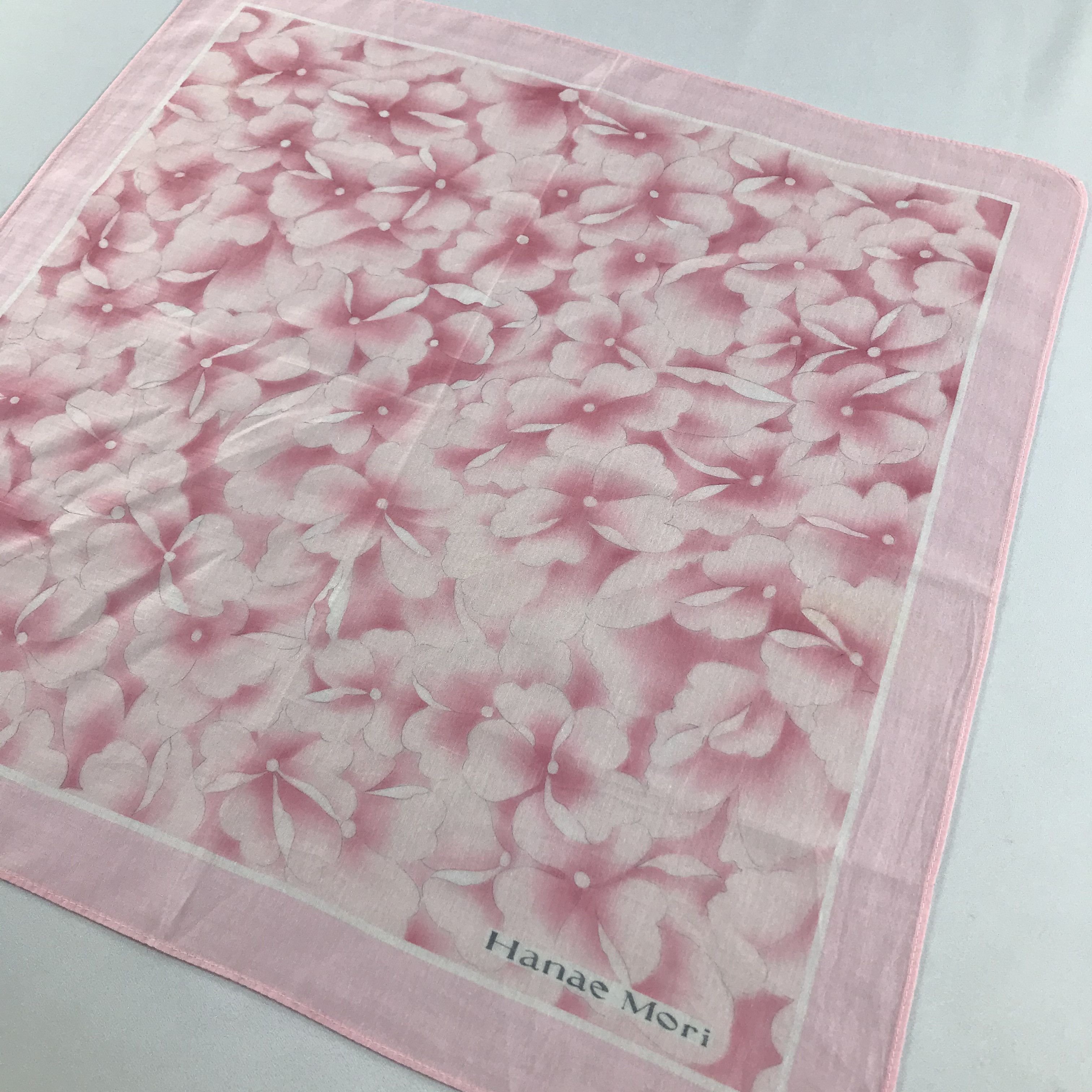 Hanae Mori Hanae Mori Handkerchief Neckerchief Bandana H1002 Size ONE SIZE - 4 Thumbnail
