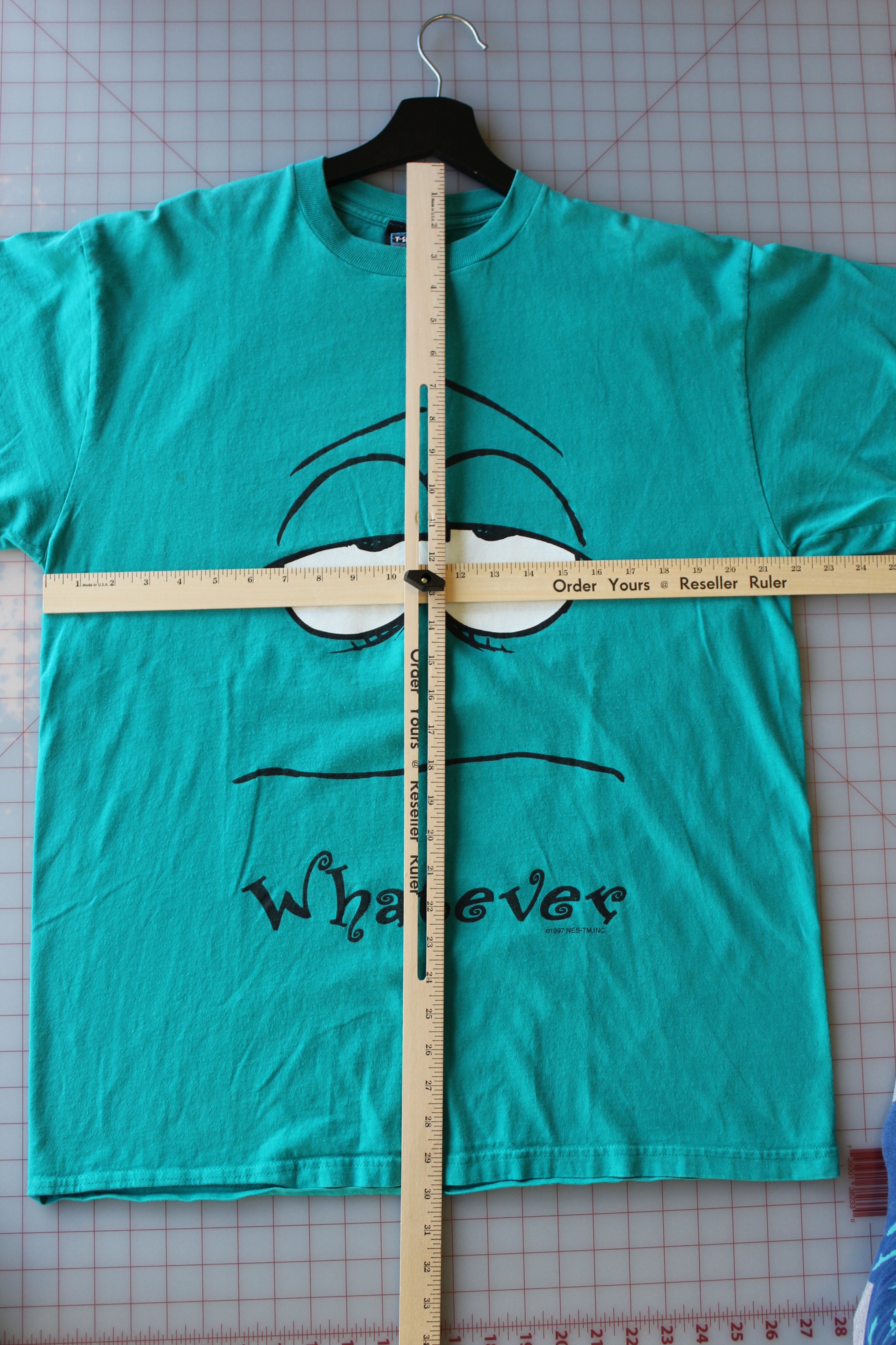 Vintage VINTAGE MOOD WHATEVER T-SHIRT Size US XL / EU 56 / 4 - 4 Thumbnail