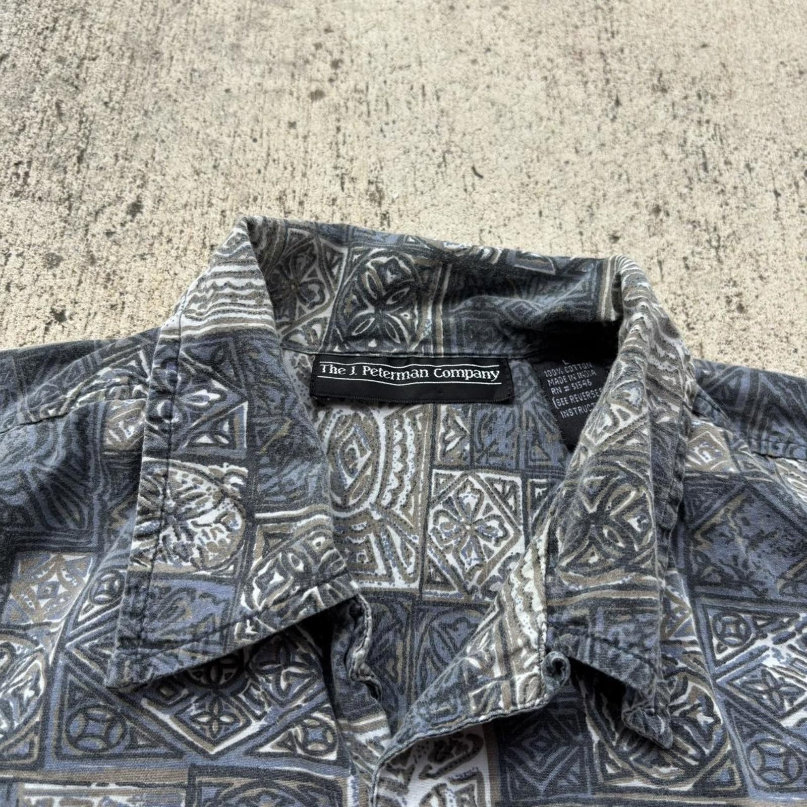 Other Vintage Boxy Tribal Design Button Up Shirt Size US L / EU 52-54 / 3 - 3 Thumbnail