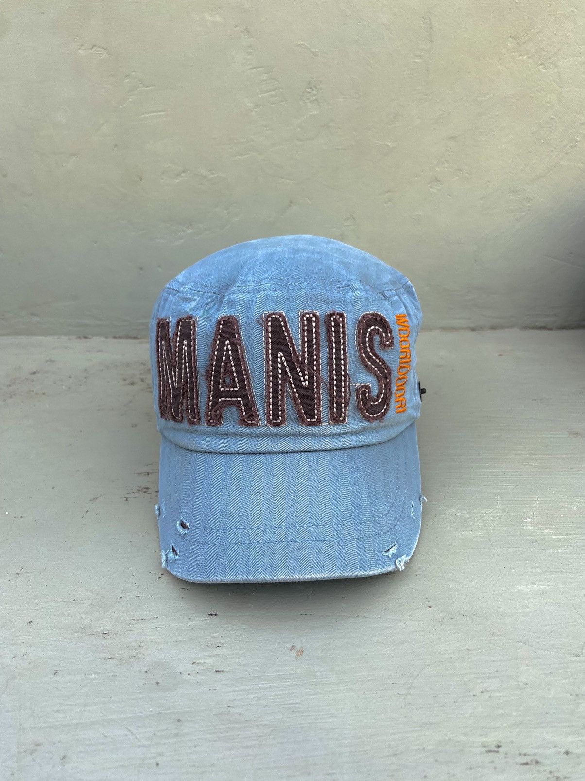 Hysteric Glamour 2000s woori doori embroidery patrol hat Size ONE SIZE - 2 Thumbnail