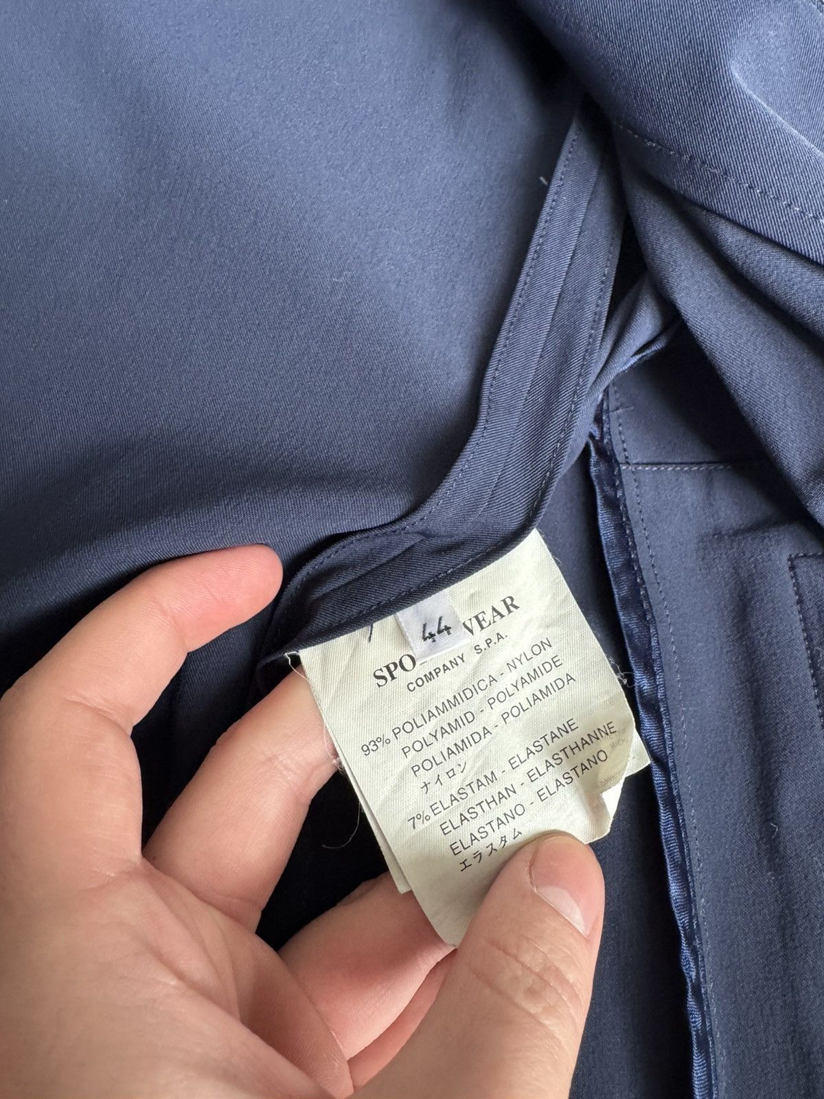 Stone Island Vintage Stone Island Trench Dark Blue Size US S / EU 44-46 / 1 - 14 Thumbnail
