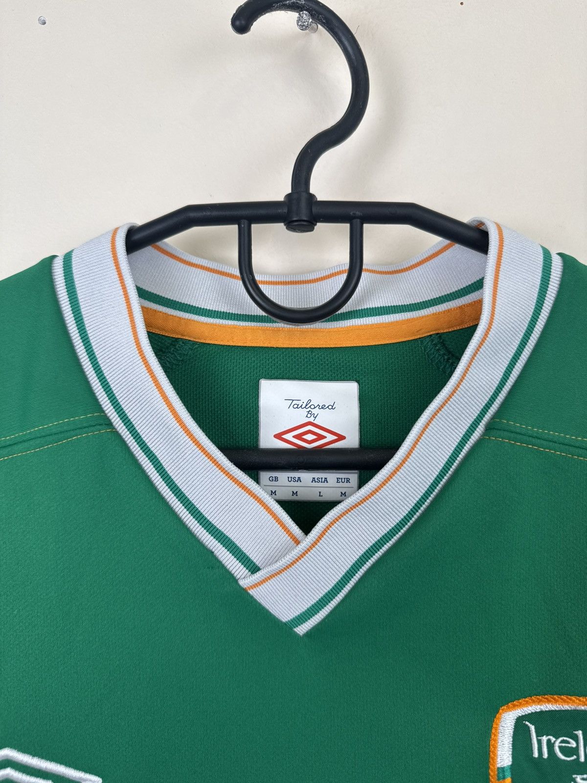 Umbro Umbro Ireland 2020 2021 Soccer Football Jersey Sz M Green Size US M / EU 48-50 / 2 - 9 Thumbnail