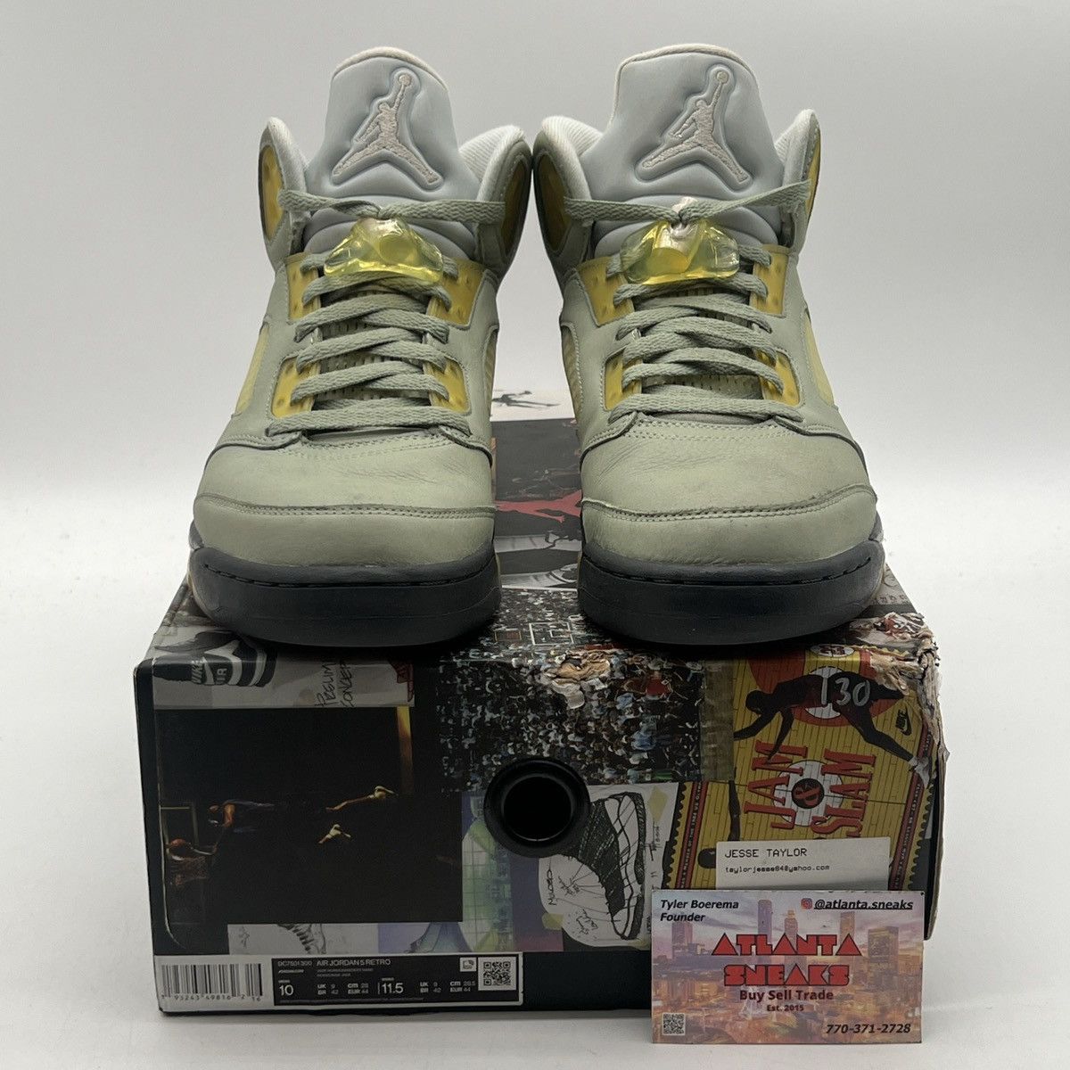 Jordan Brand Air Jordan 5 Jade horizon Size US 10 / EU 43 - 2 Thumbnail