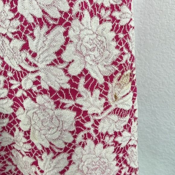 Valentino Valentino Knit Lace Print Sleeveless Shift Tent Dress Size M / US 6-8 / IT 42-44 - 4 Thumbnail
