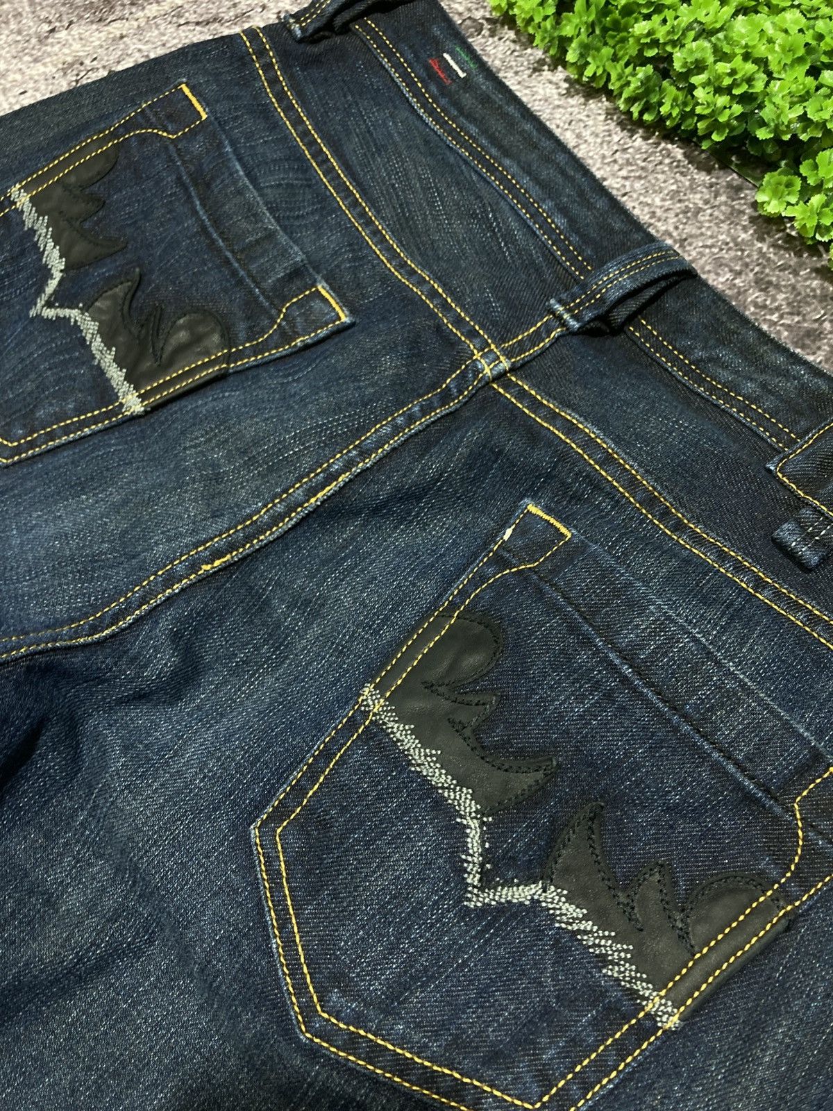 Diesel DIESEL Vintage Jeans Distressed Denim Flared Patch Pockets Size US 30 / EU 46 - 13 Thumbnail