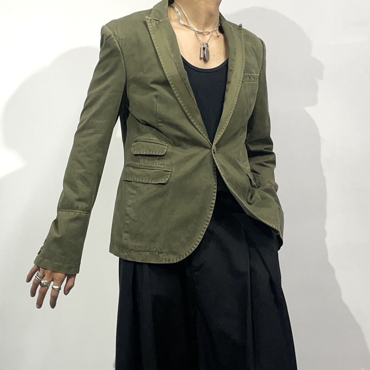 Neil Barrett Neil Barrett moss green blazer Size 44S - 1 Thumbnail