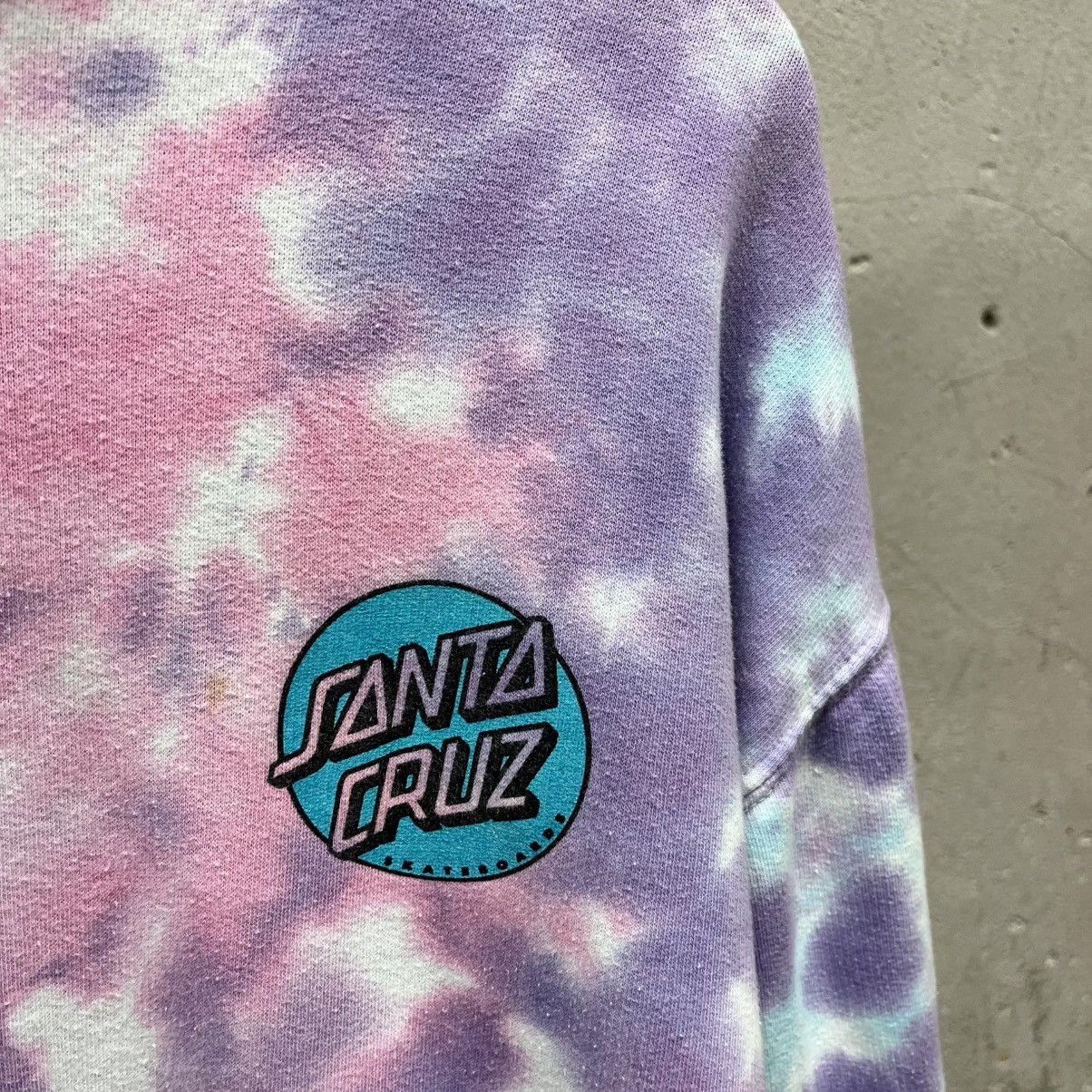Santa Cruz Skateboards Vintage Y2K Santa Cruz Tie Dye Unisex Hoodie Large L Size US L / EU 52-54 / 3 - 4 Thumbnail